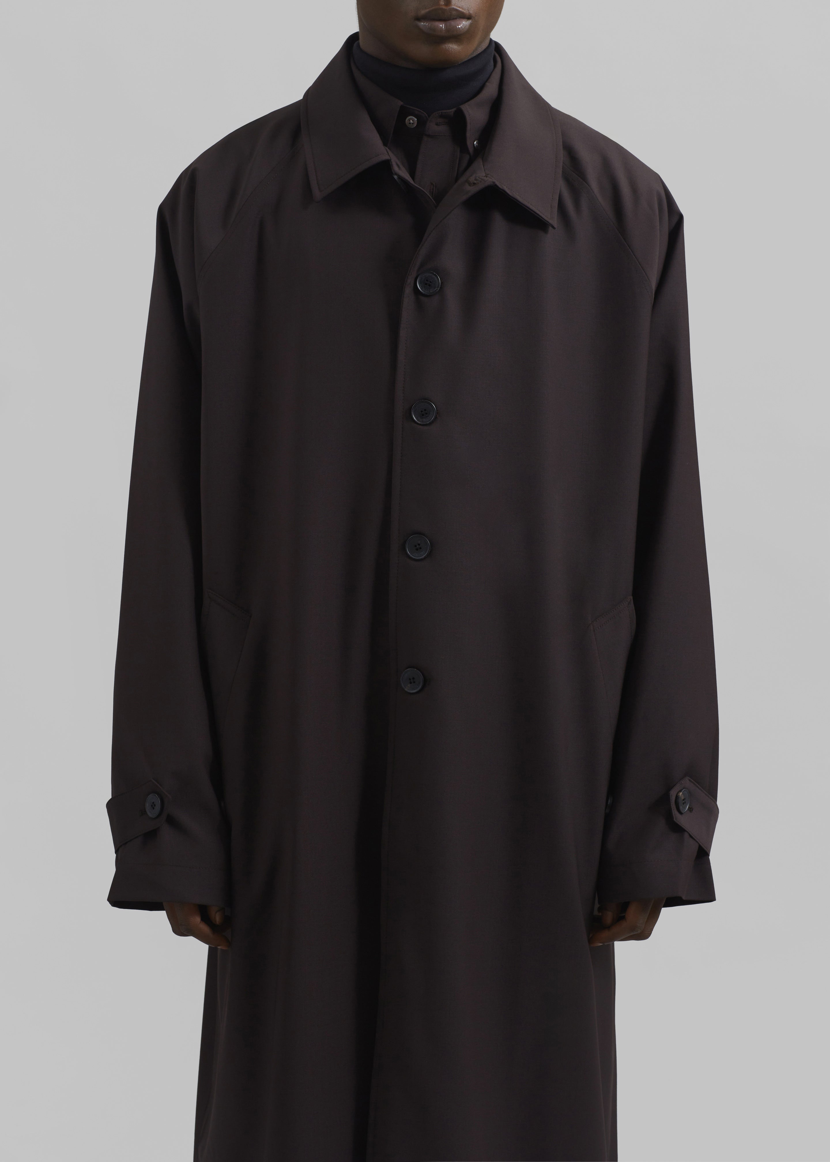 Shay Trench Coat - Brown - 15