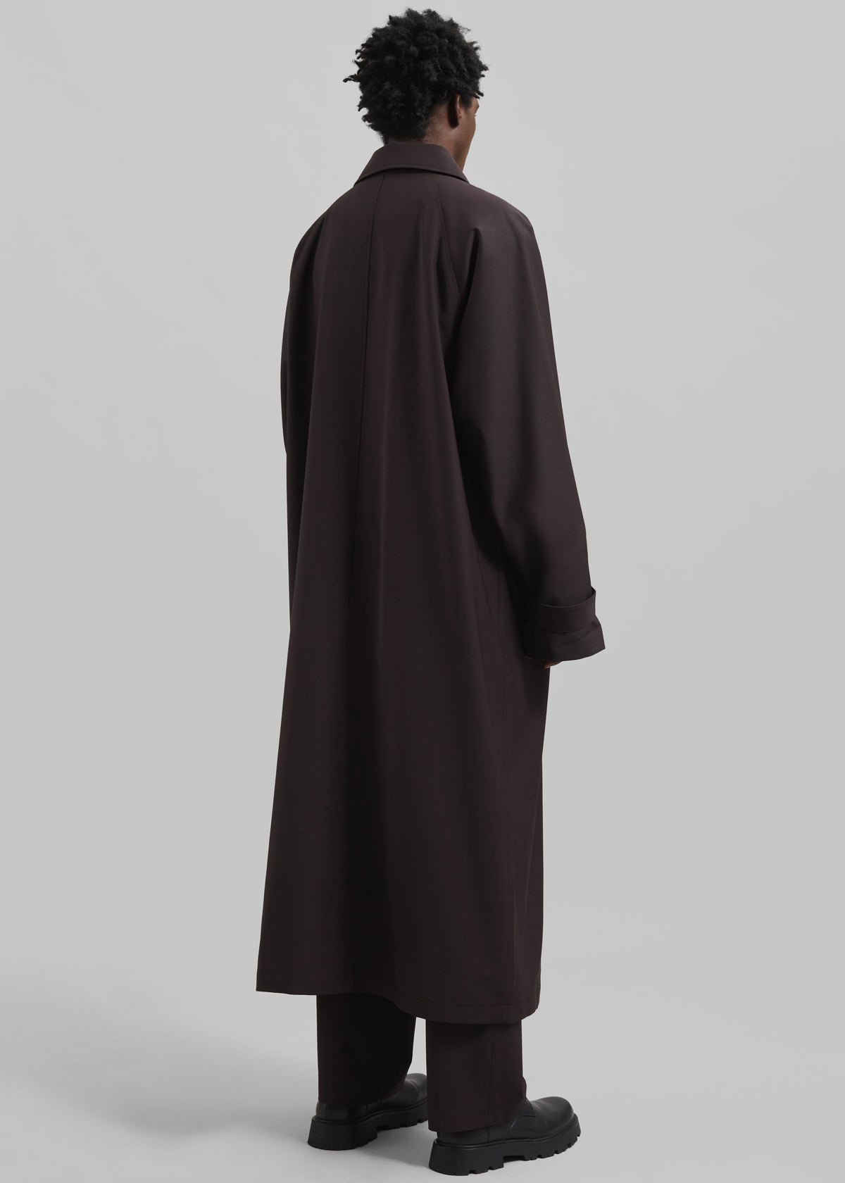Shay Trench Coat - Brown - 16