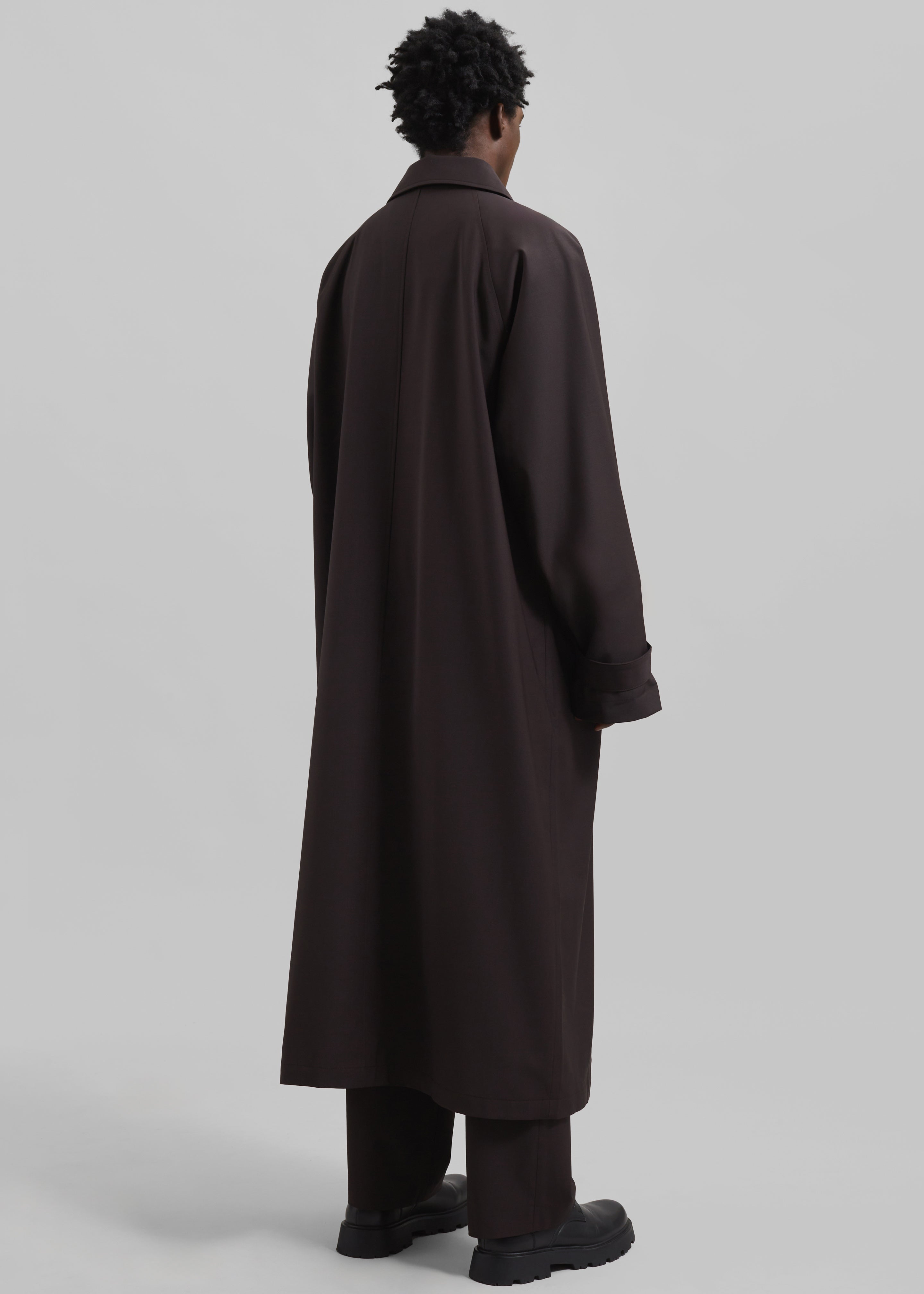 Shay Trench Coat - Brown - 16