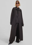Shay Trench Coat - Brown