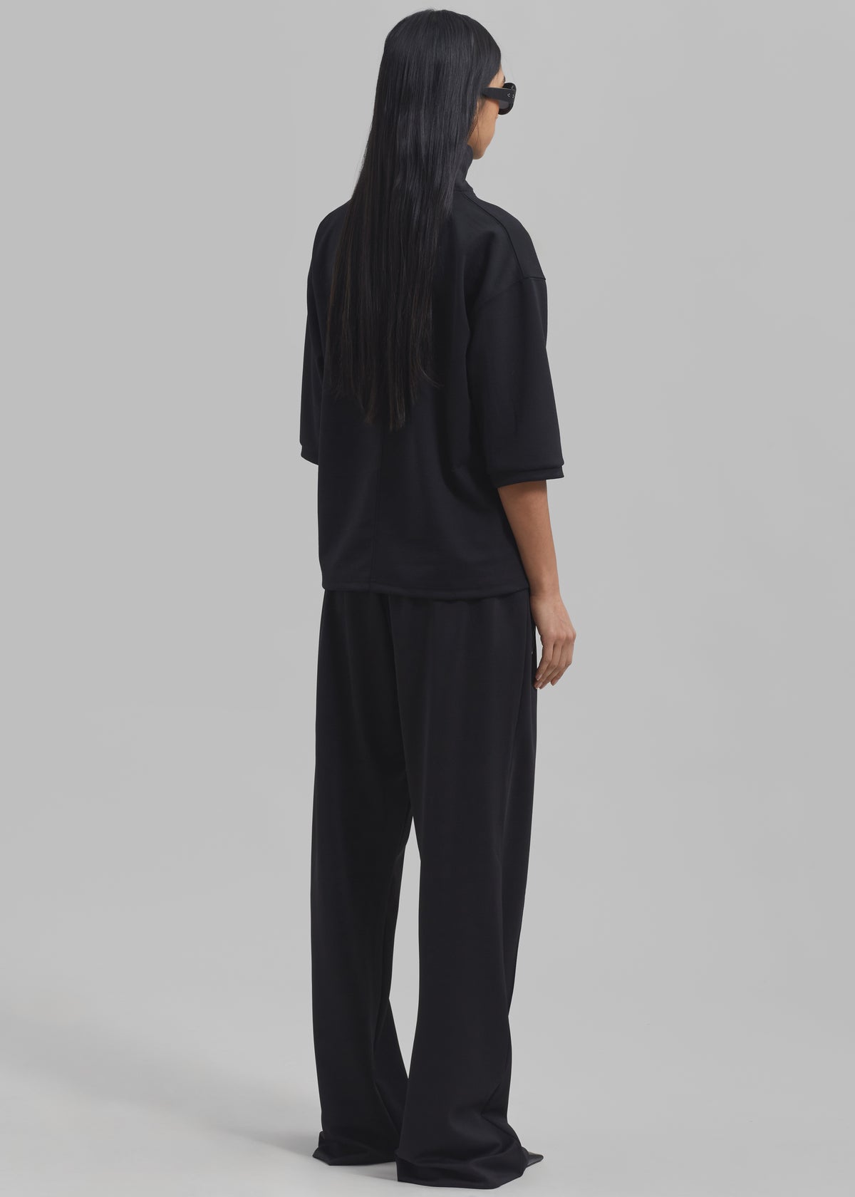 Shiloh Oversized Top - Black - 11