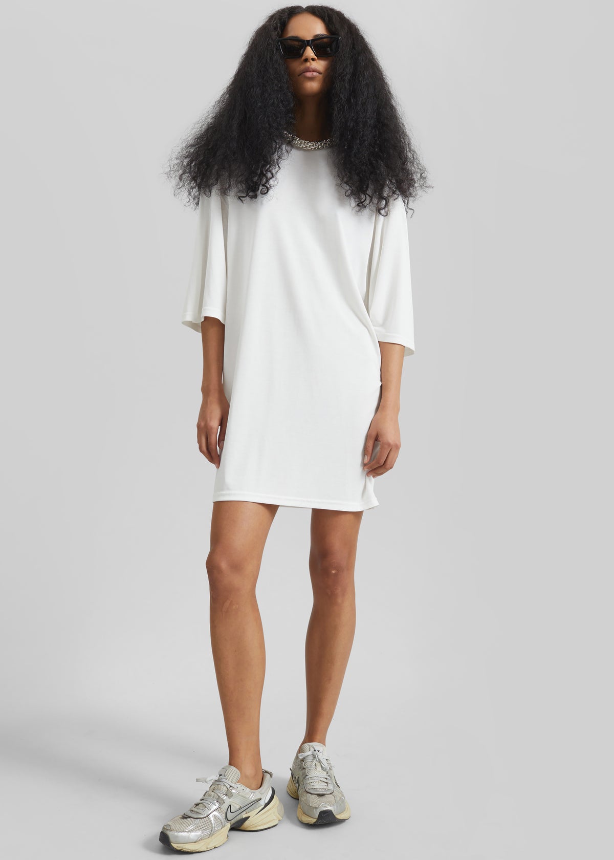 the craft oversized t shirt dress Urban Outfitters The Craft Oversized T-shirt Dress in Black