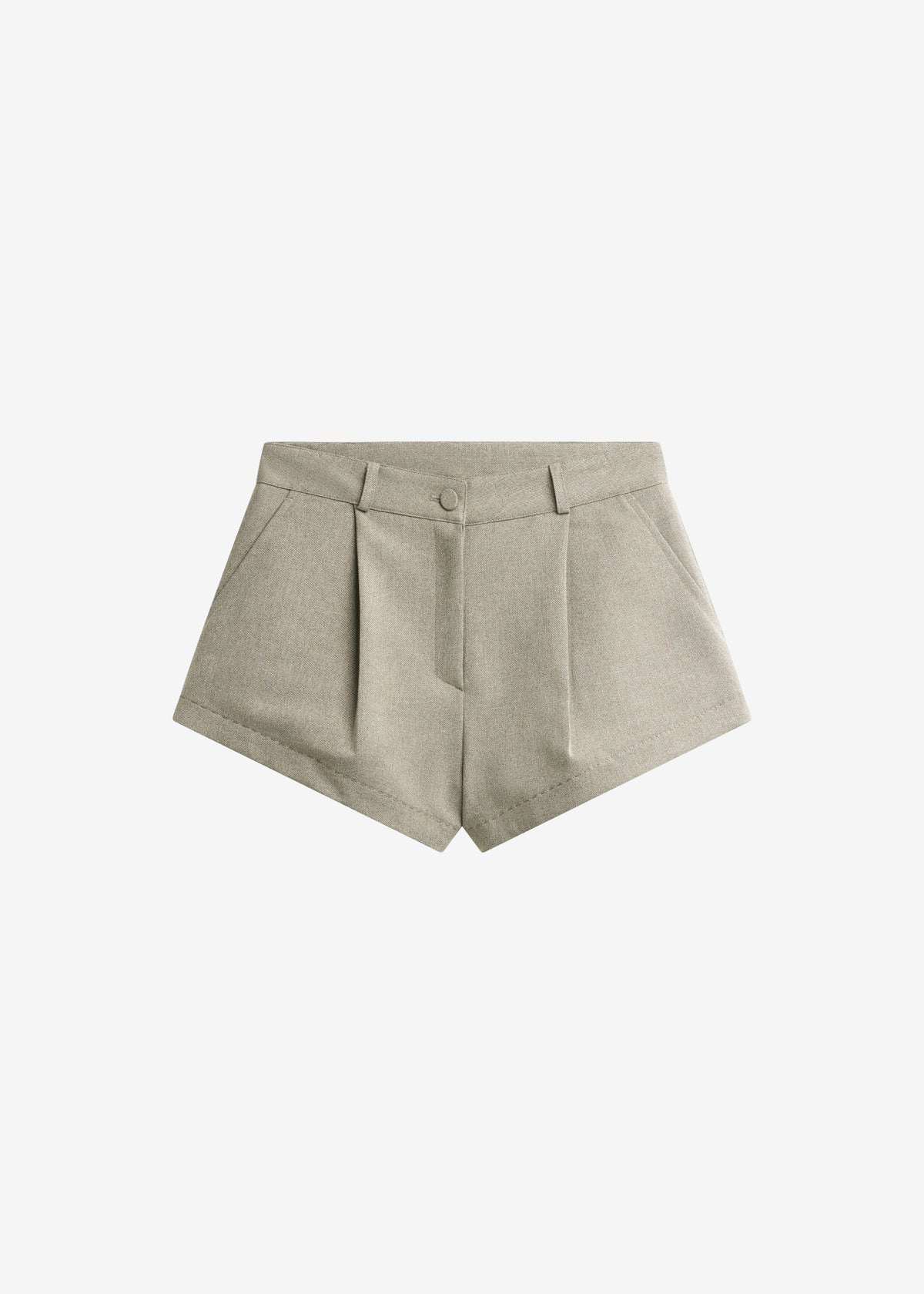 Silves Stitch Hot Pants - Taupe - 11