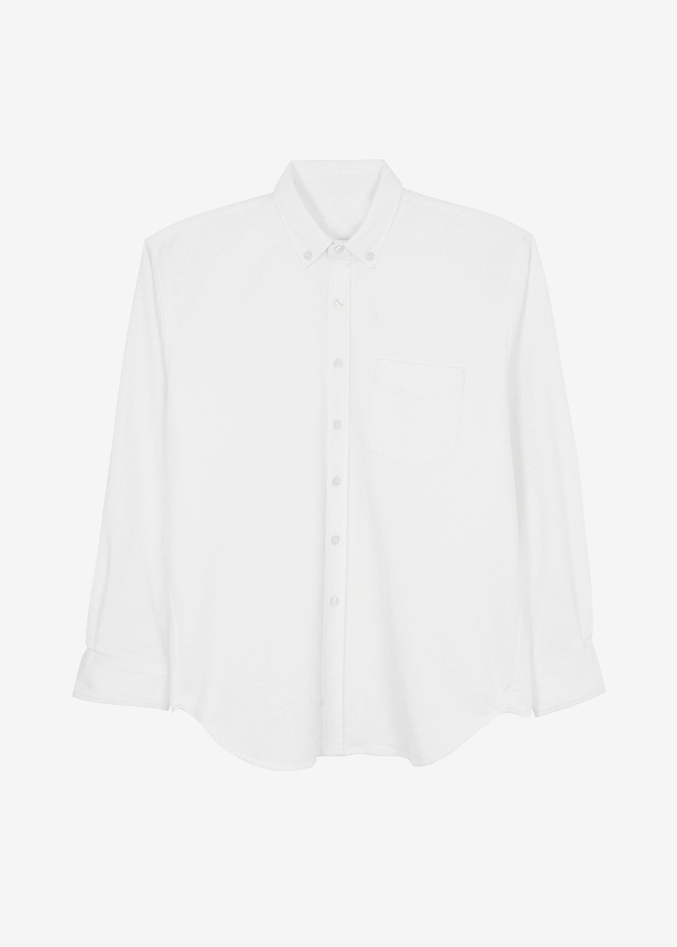 Sinclair Denim Shirt - Off White - 7