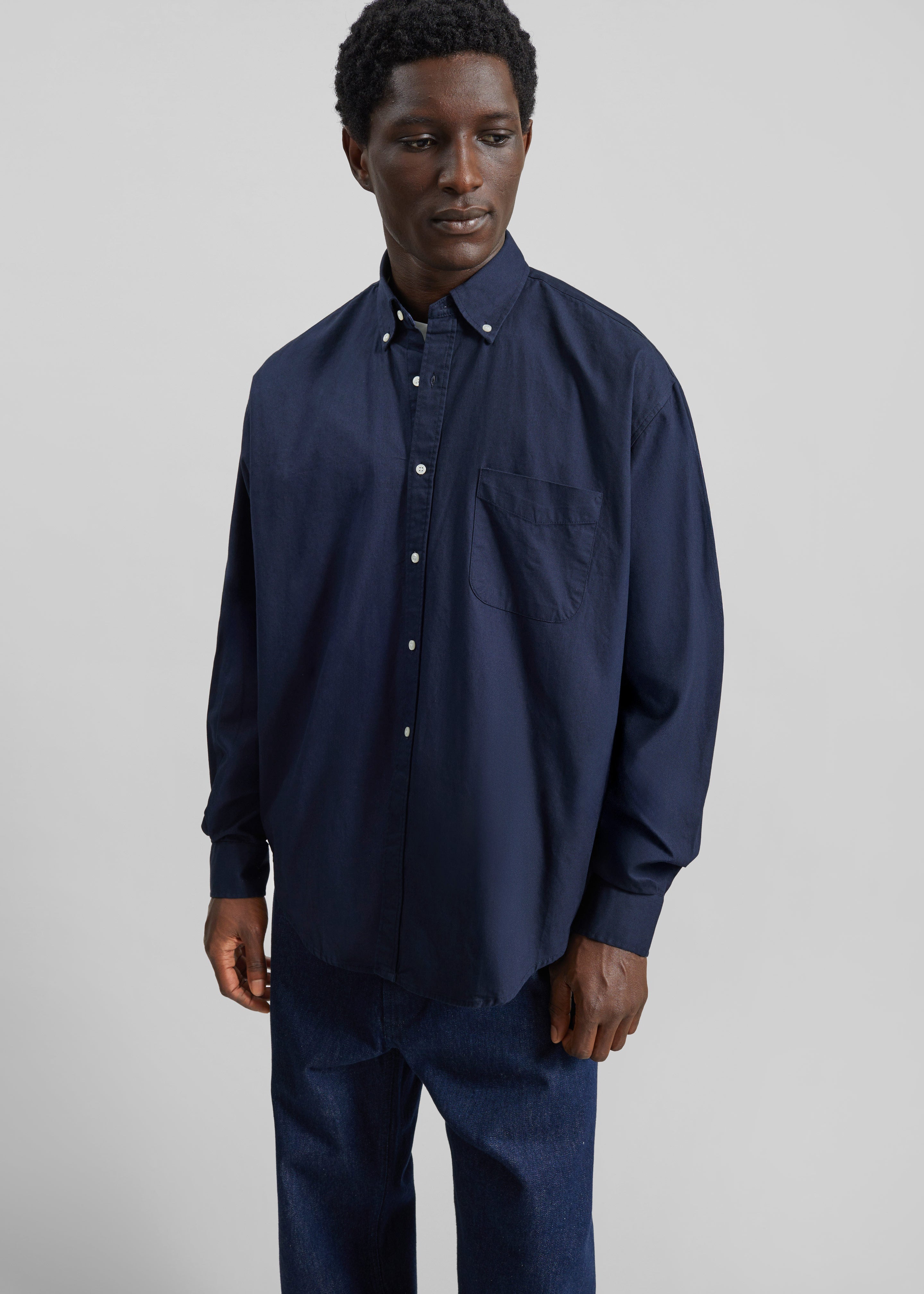 Sinclair Shirt - Navy - 5