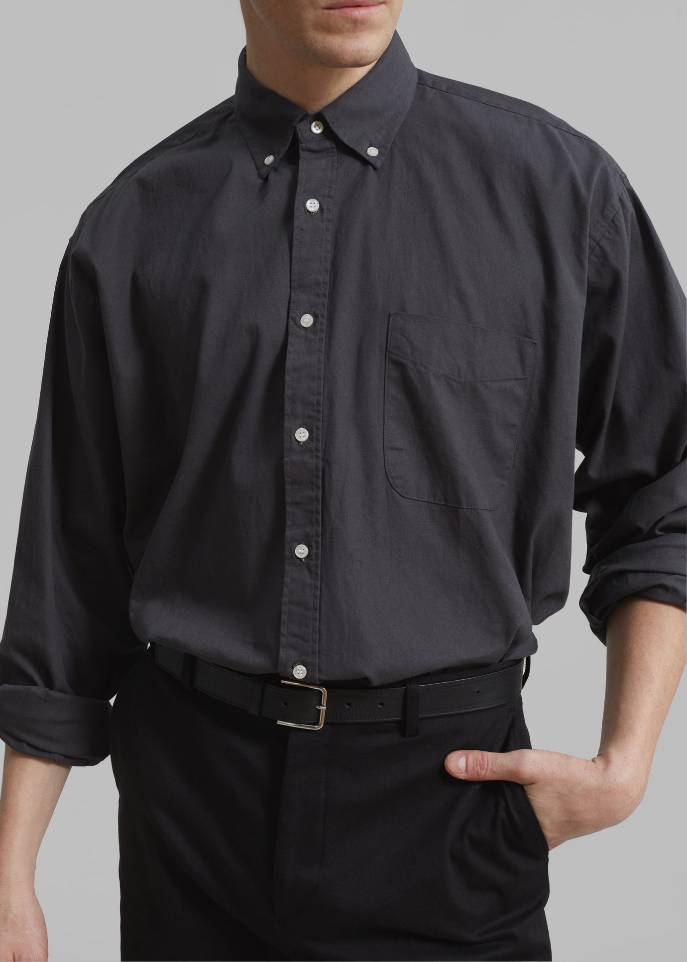 Sinclair Shirt - Charcoal