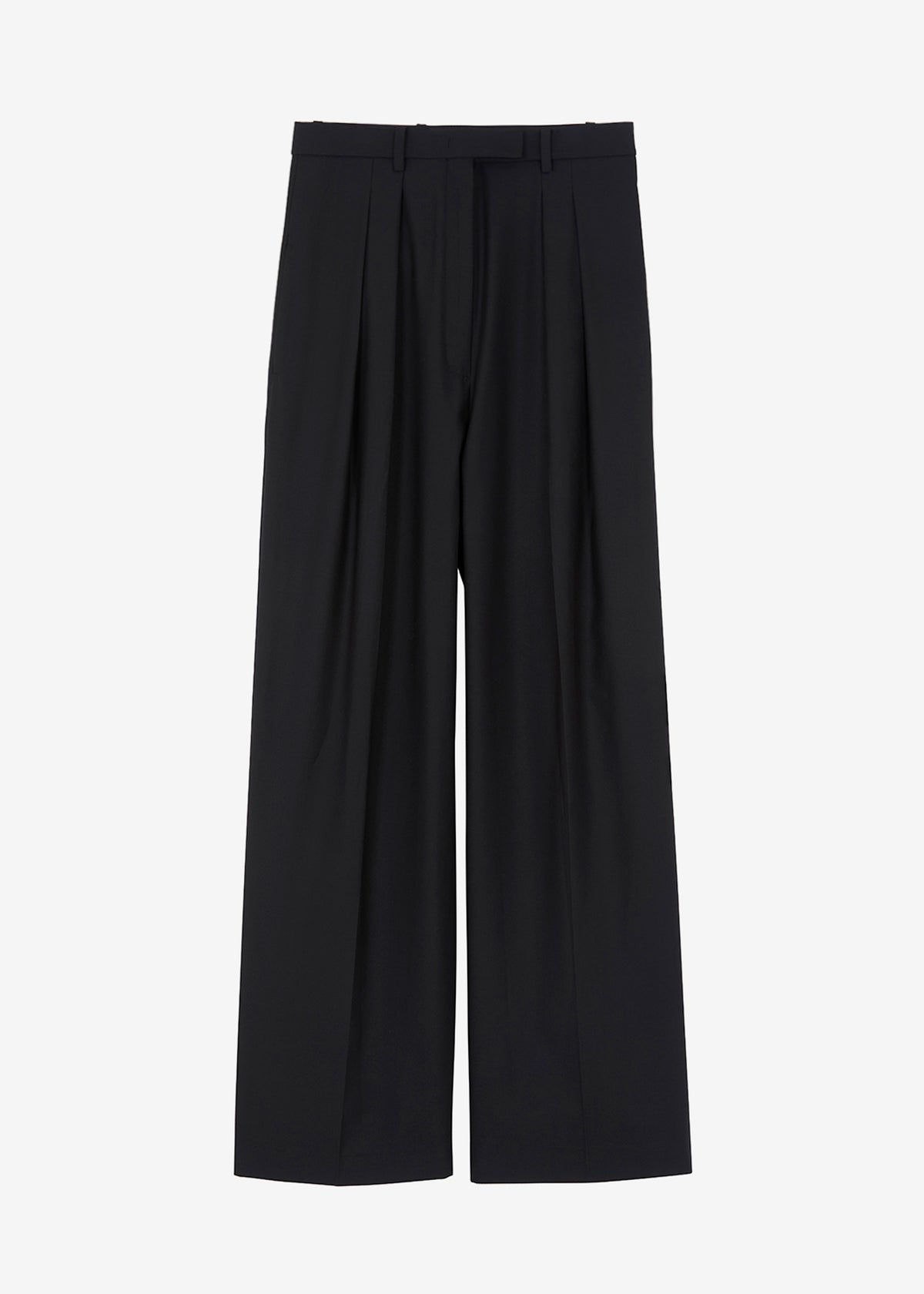 Sion Pintuck Trousers - Black - 12