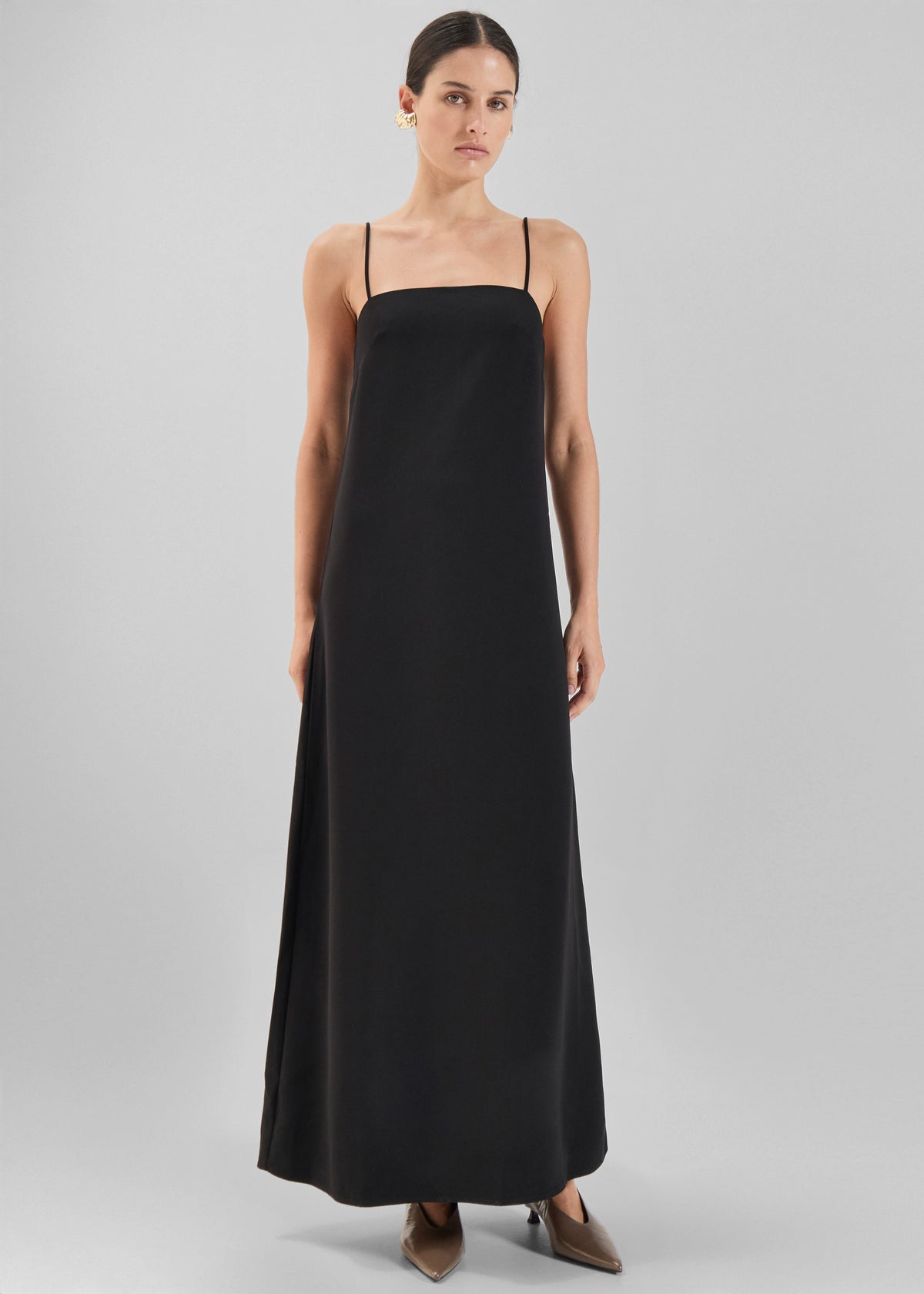 Solaqua Camilla Dress - Noir The Frankie Shop Solaqua Camilla Dress - Noir The Frankie Shop
