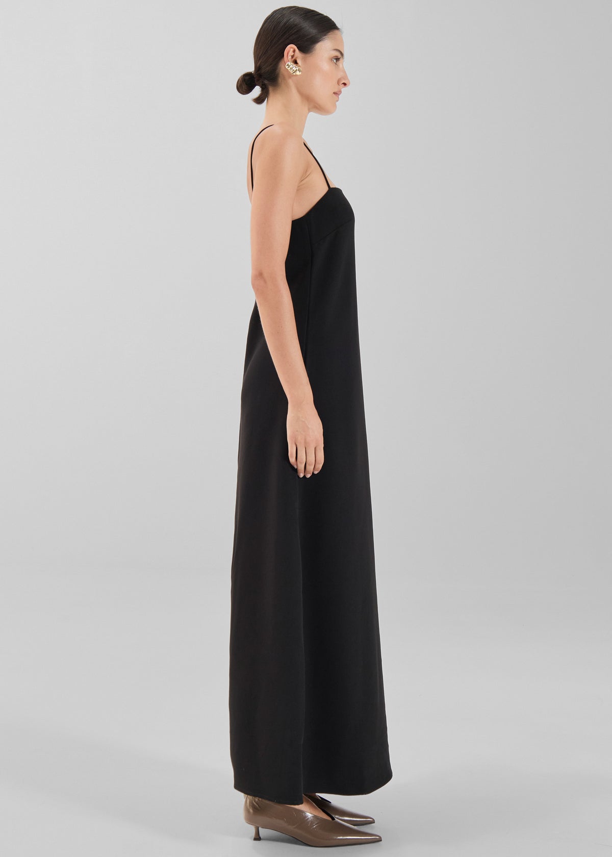 Solaqua Camilla Dress - Noir The Frankie Shop Solaqua Camilla Dress - Noir The Frankie Shop