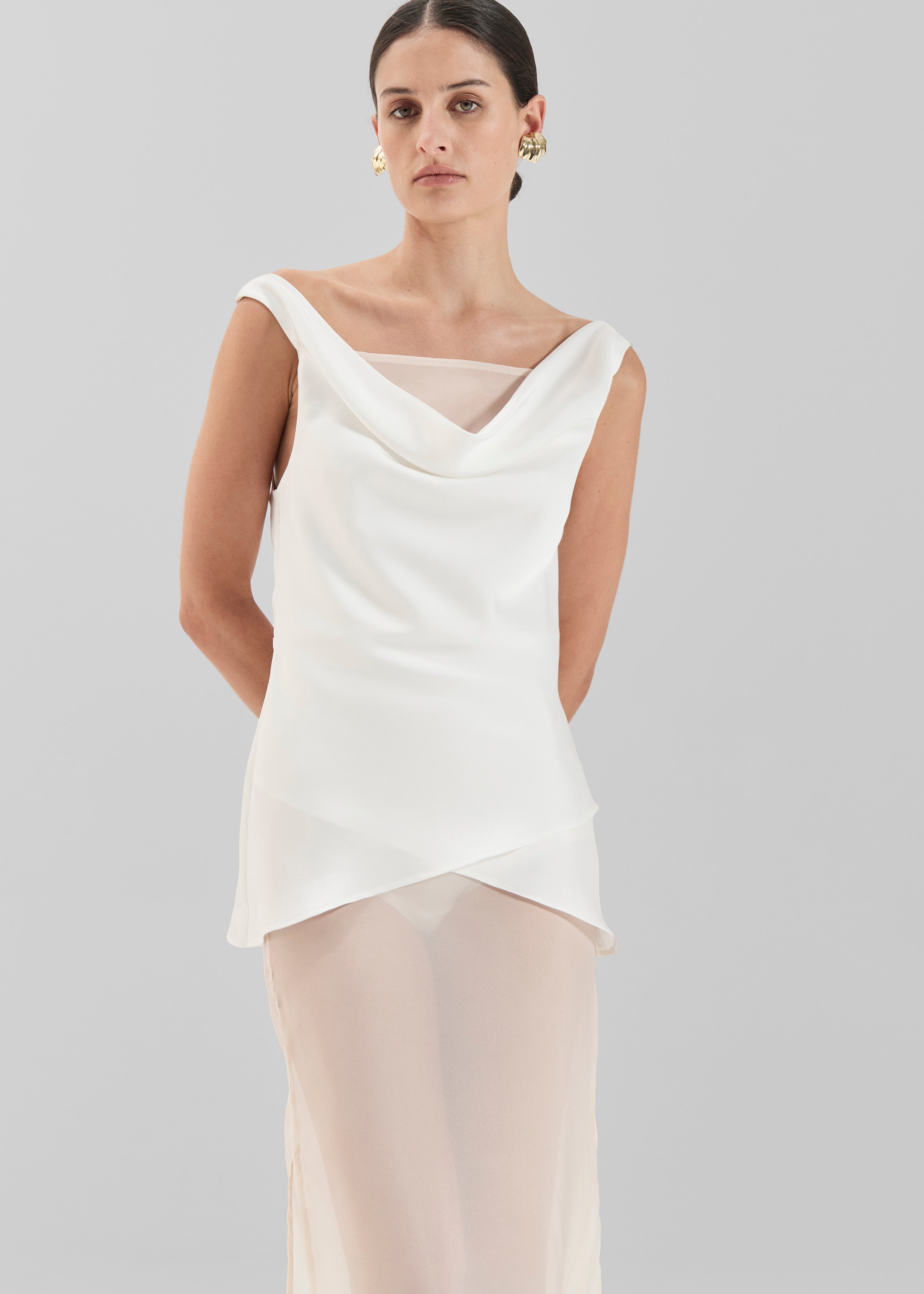 Solaqua Carla Top - Ivory - 3