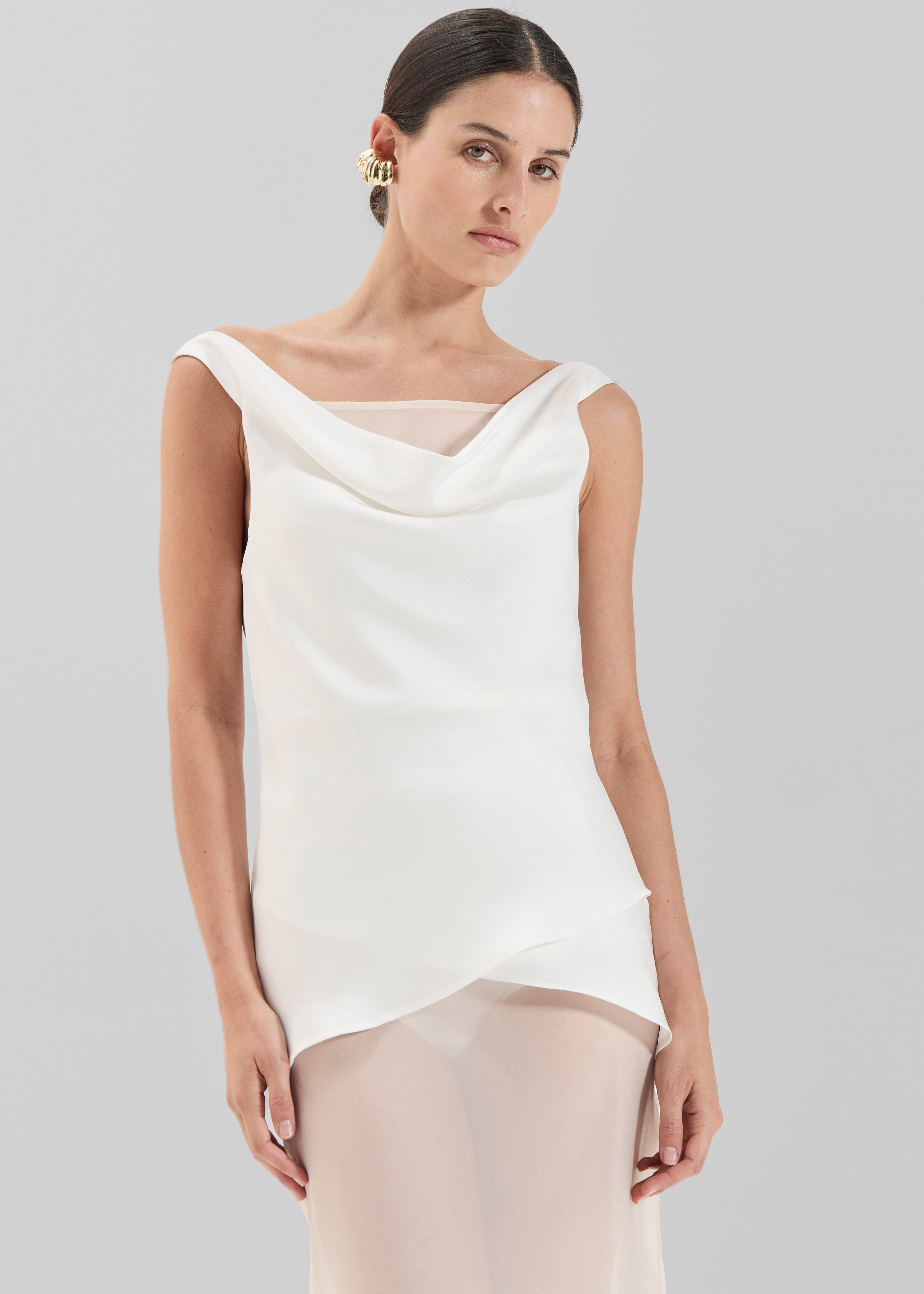 Solaqua Carla Top - Ivory - 1