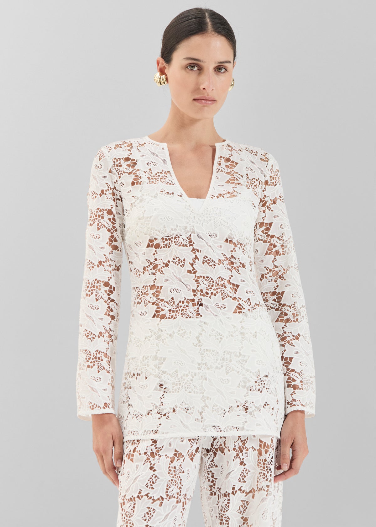 Solaqua Daphne Tunic - Ivory - 7