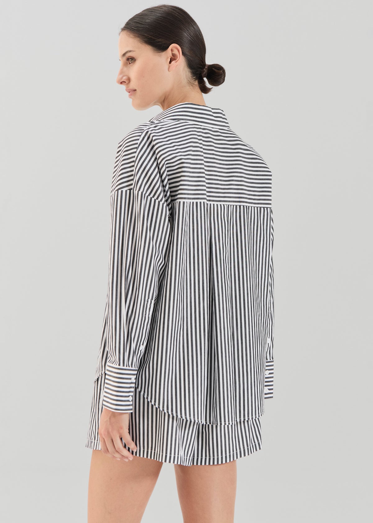 Solaqua Franca Shirt - Noir Stripe - 8