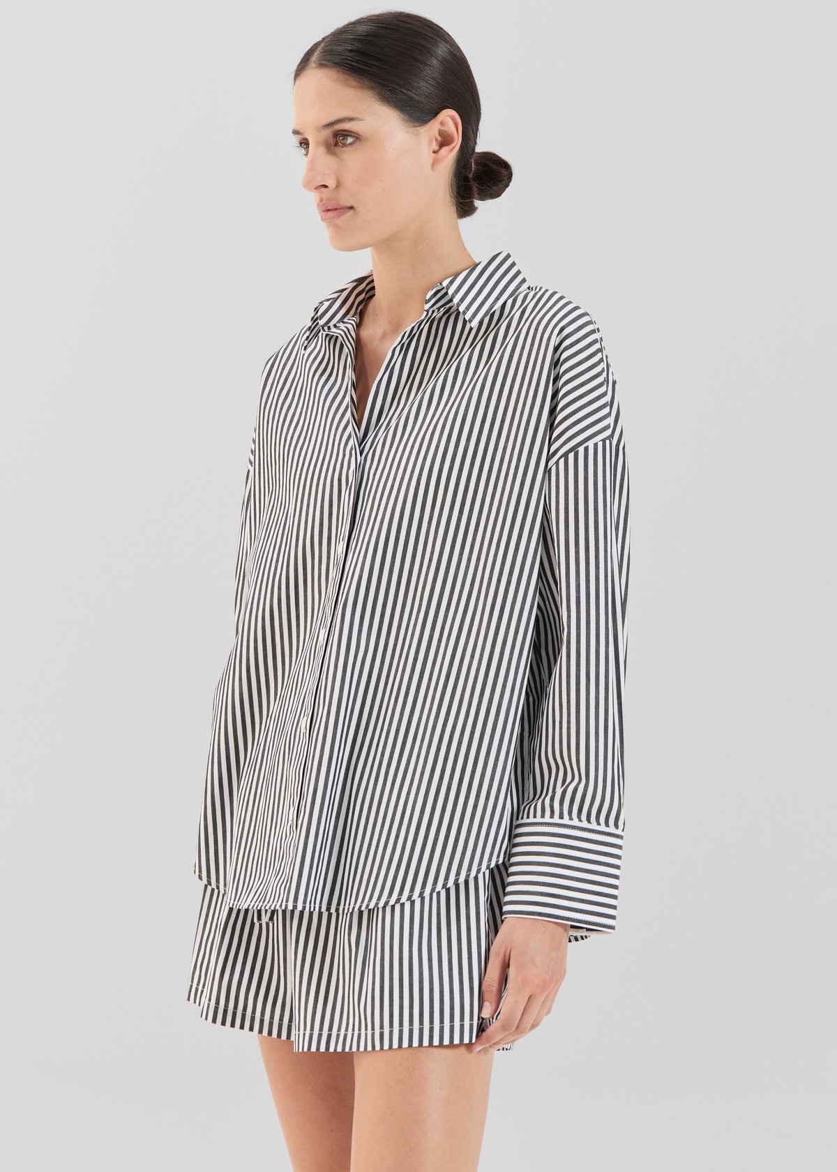 Solaqua Franca Shirt - Noir Stripe - 4