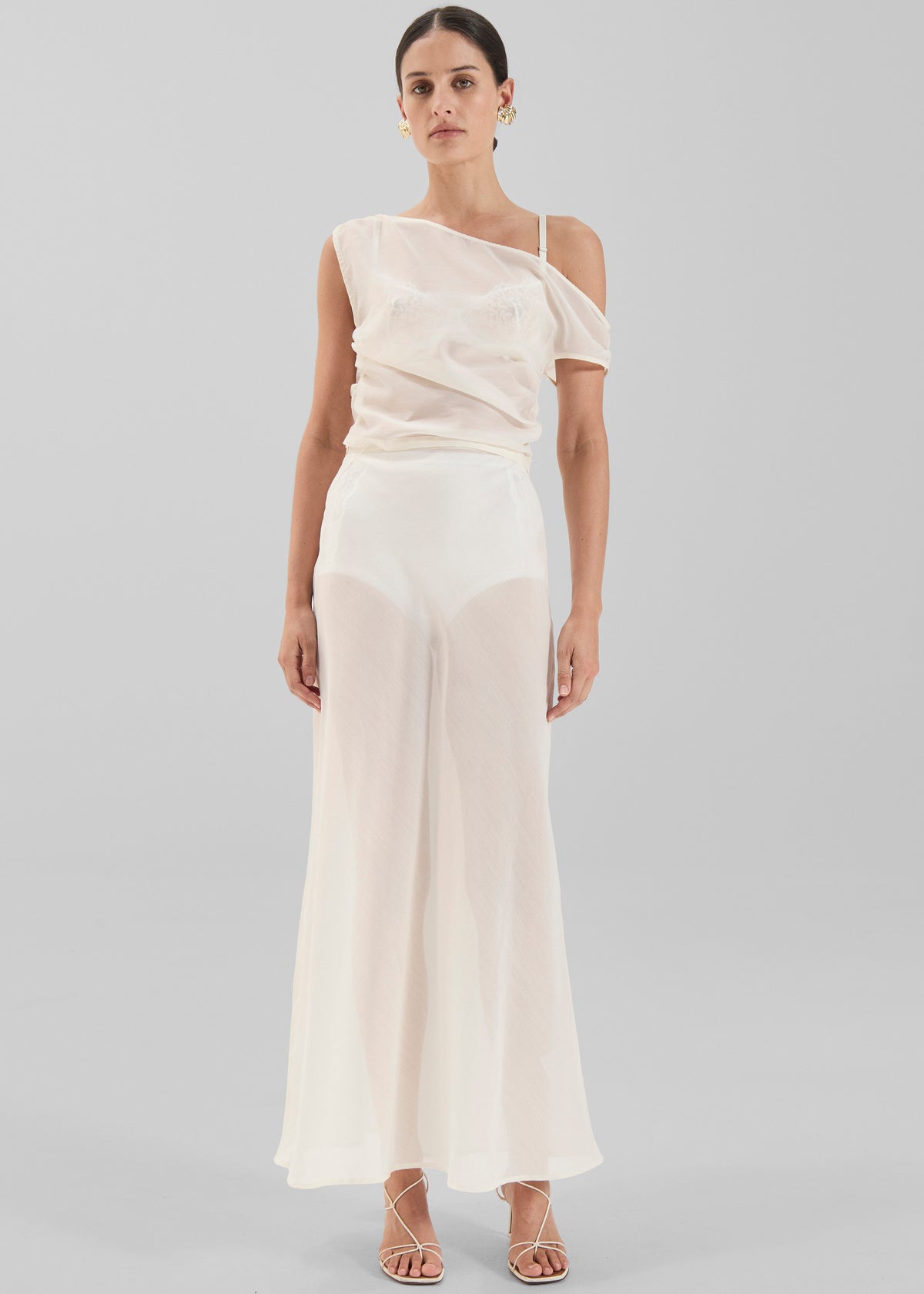 Solaqua Francesca Skirt - Ivory - 1