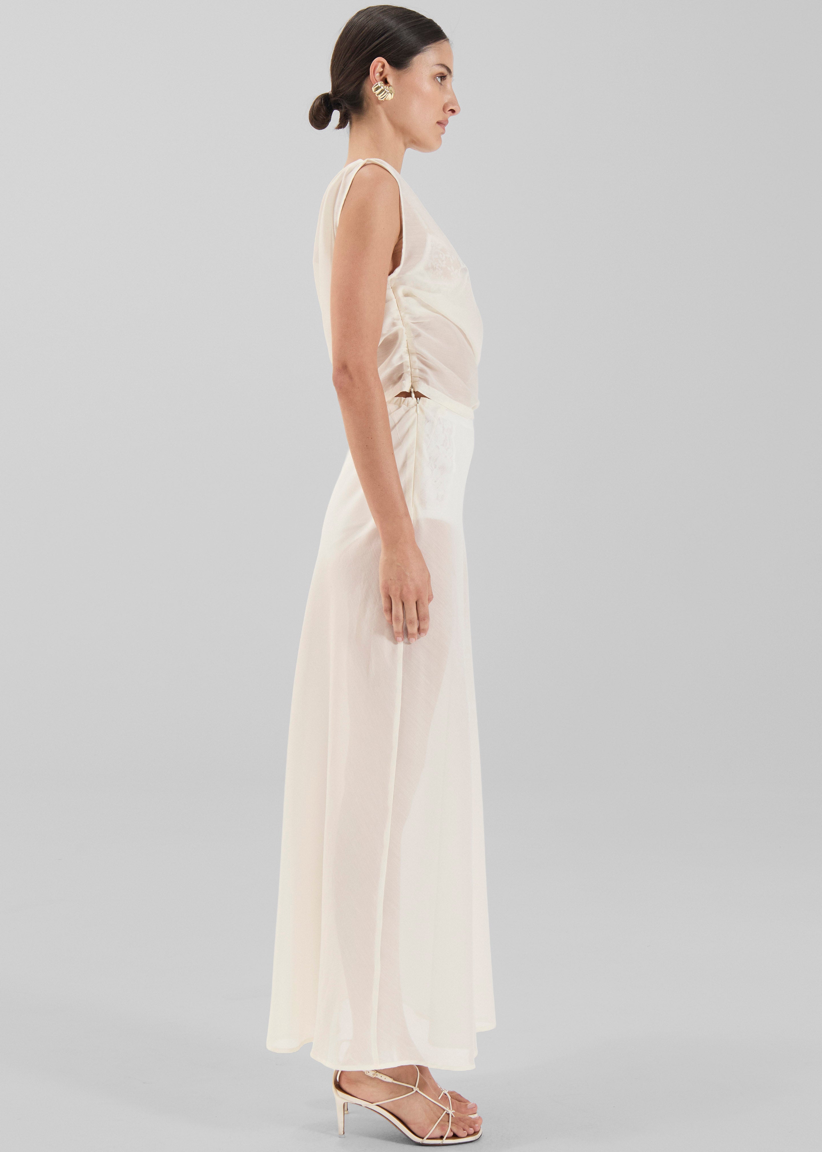 Solaqua Francesca Skirt - Ivory - 3