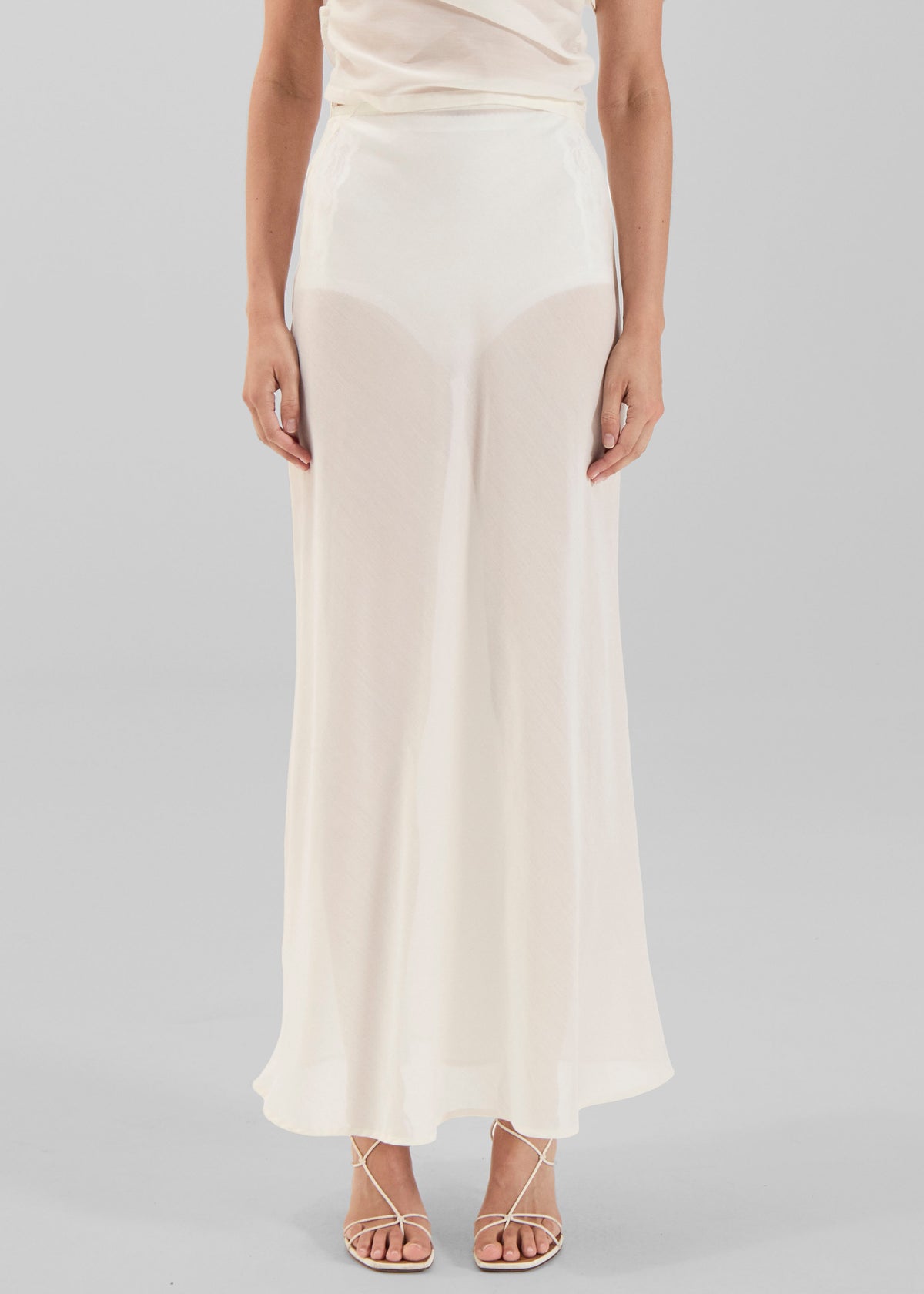 Solaqua Francesca Skirt - Ivory - 7