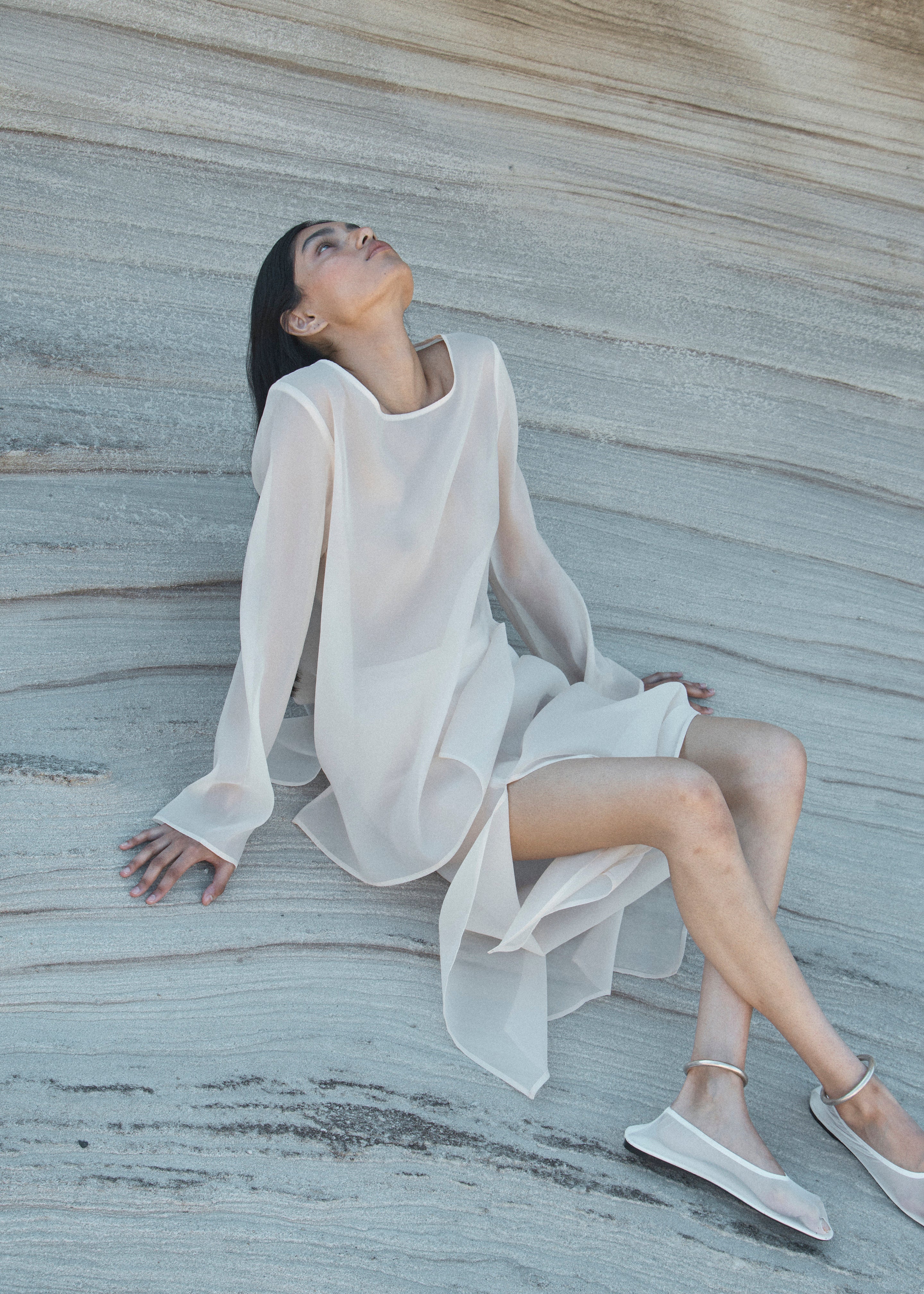 Solaqua Laurent Skirt - Ivory - 2