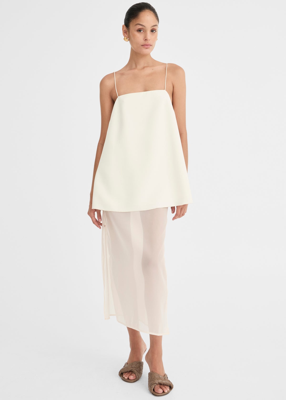 Solaqua Laurent Skirt - Ivory - 4
