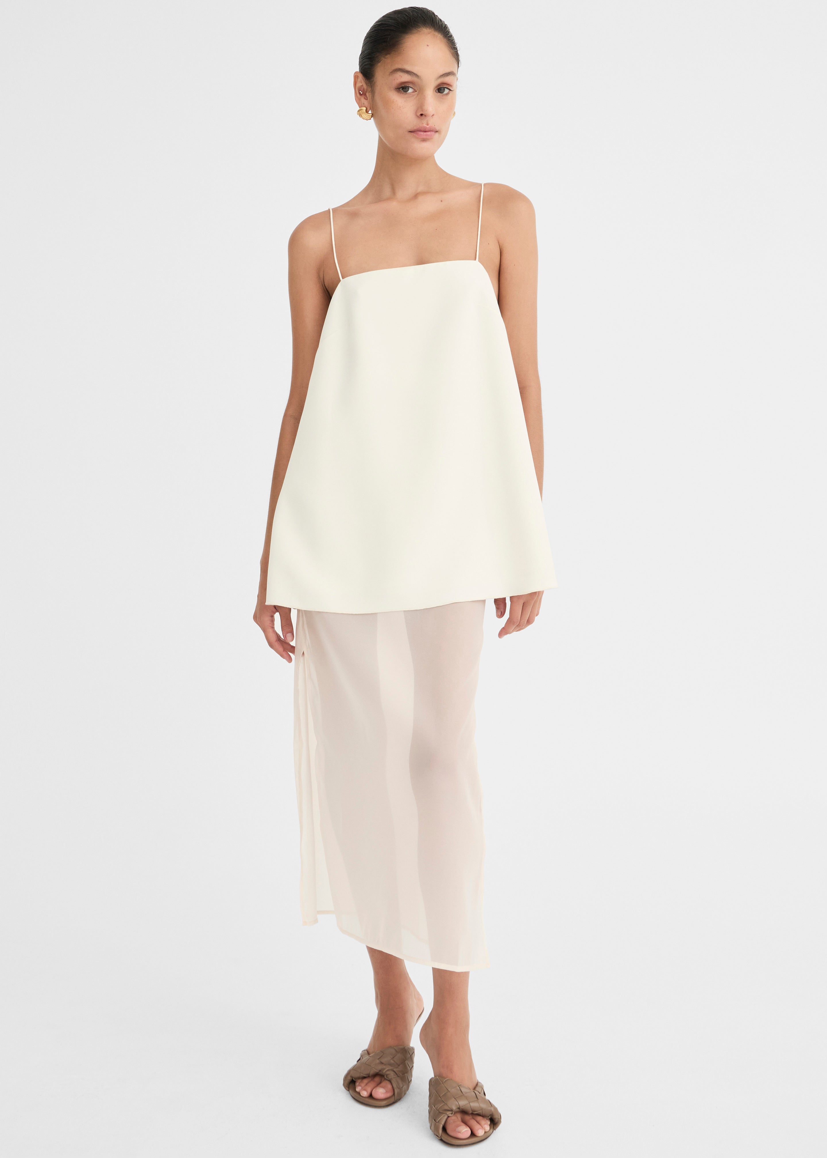 Solaqua Laurent Skirt - Ivory - 4