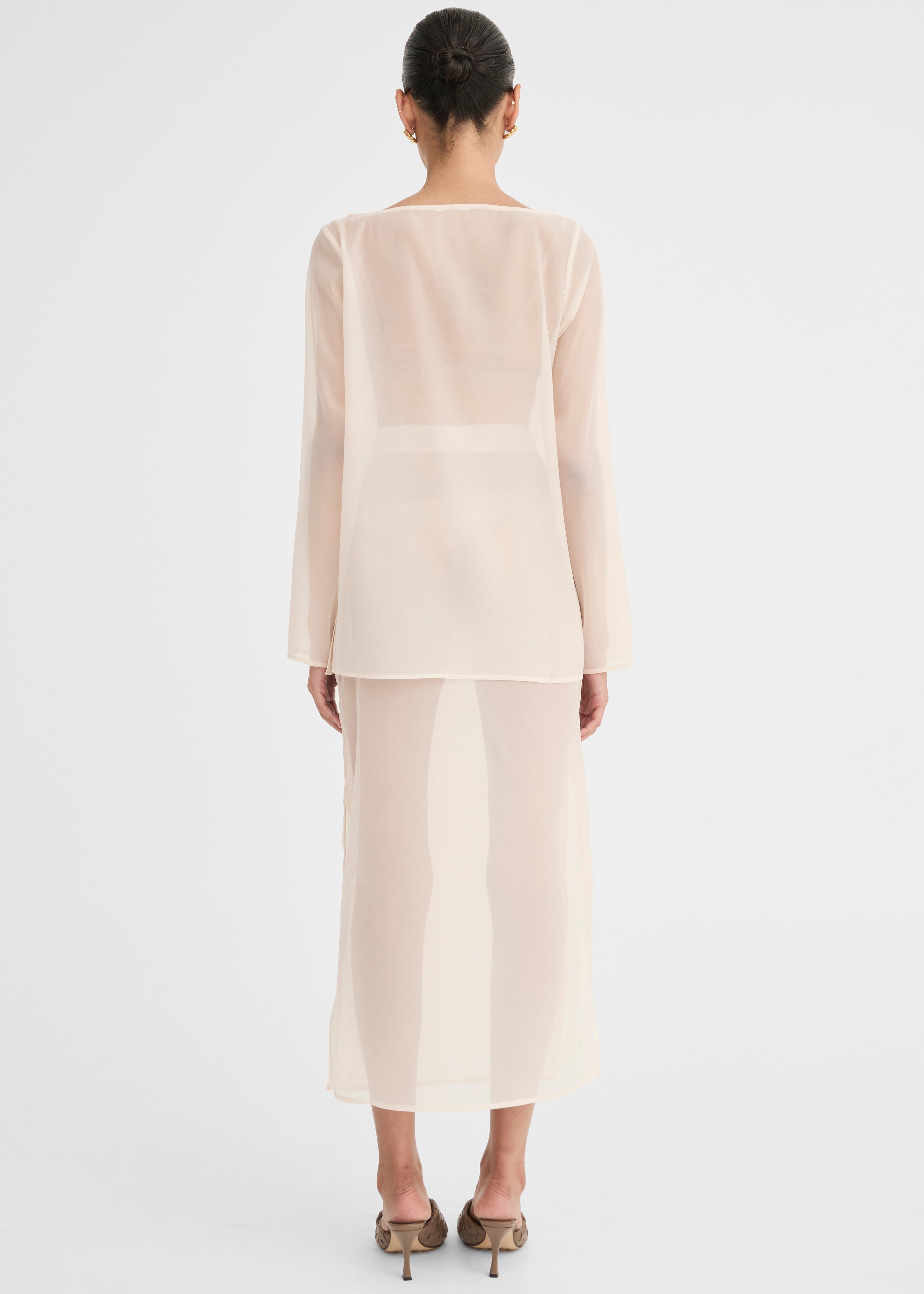Solaqua Laurent Skirt - Ivory - 8