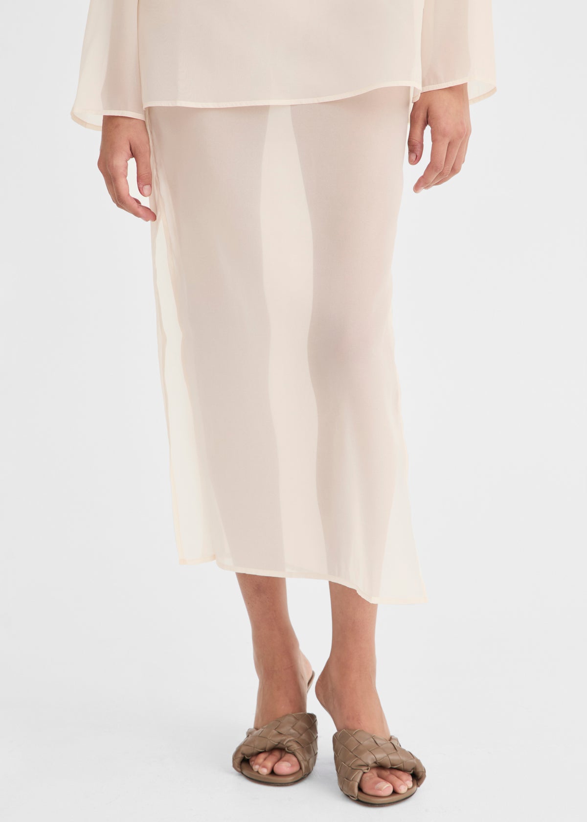 Solaqua Laurent Skirt - Ivory - 3