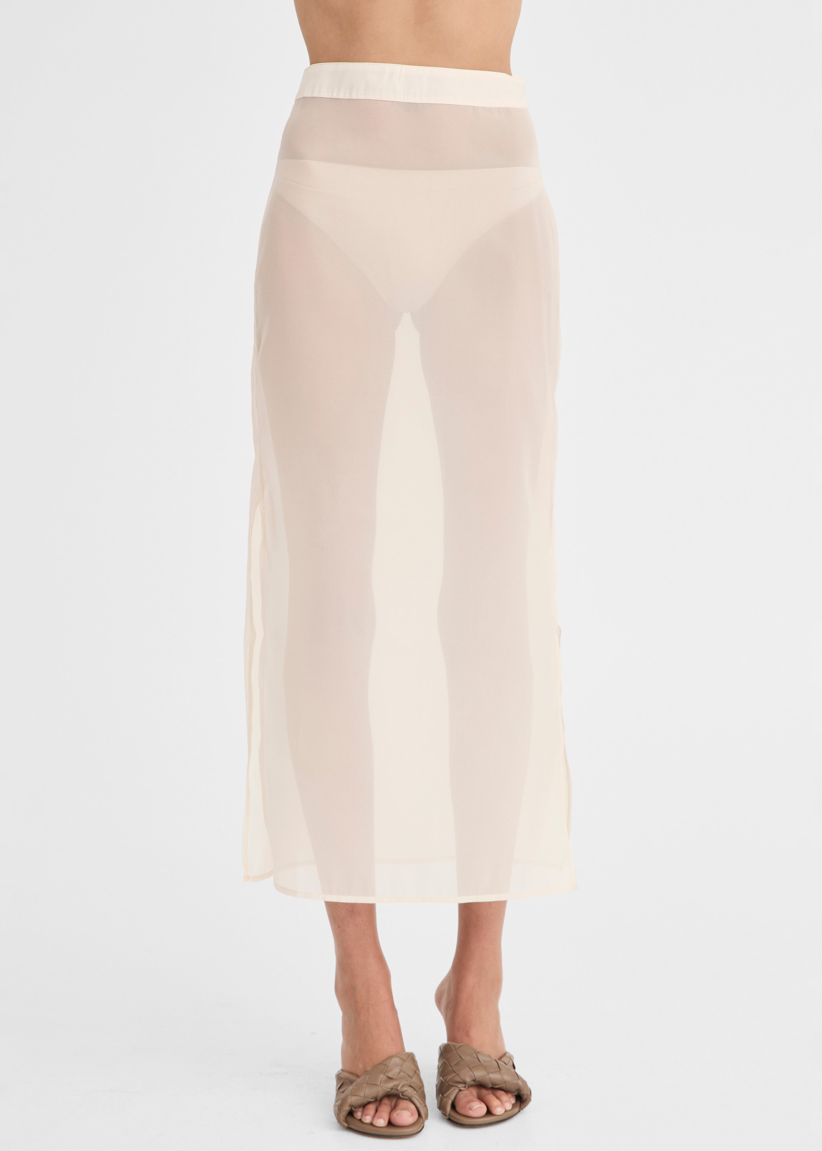 Solaqua Laurent Skirt - Ivory - 1