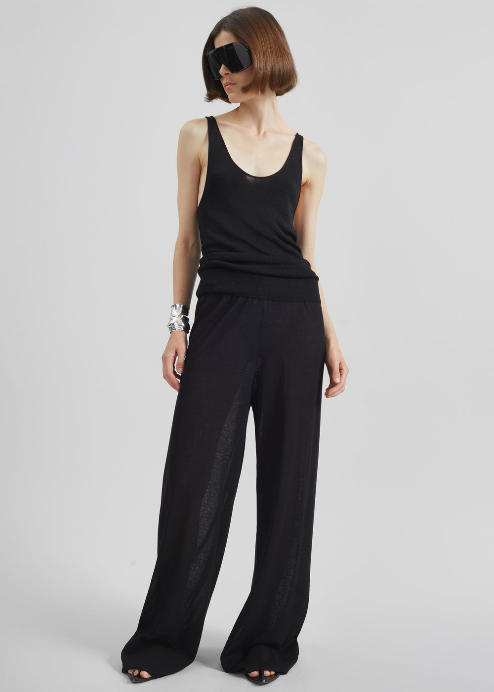 Solaqua Leonie Knitted Pants - Noir
