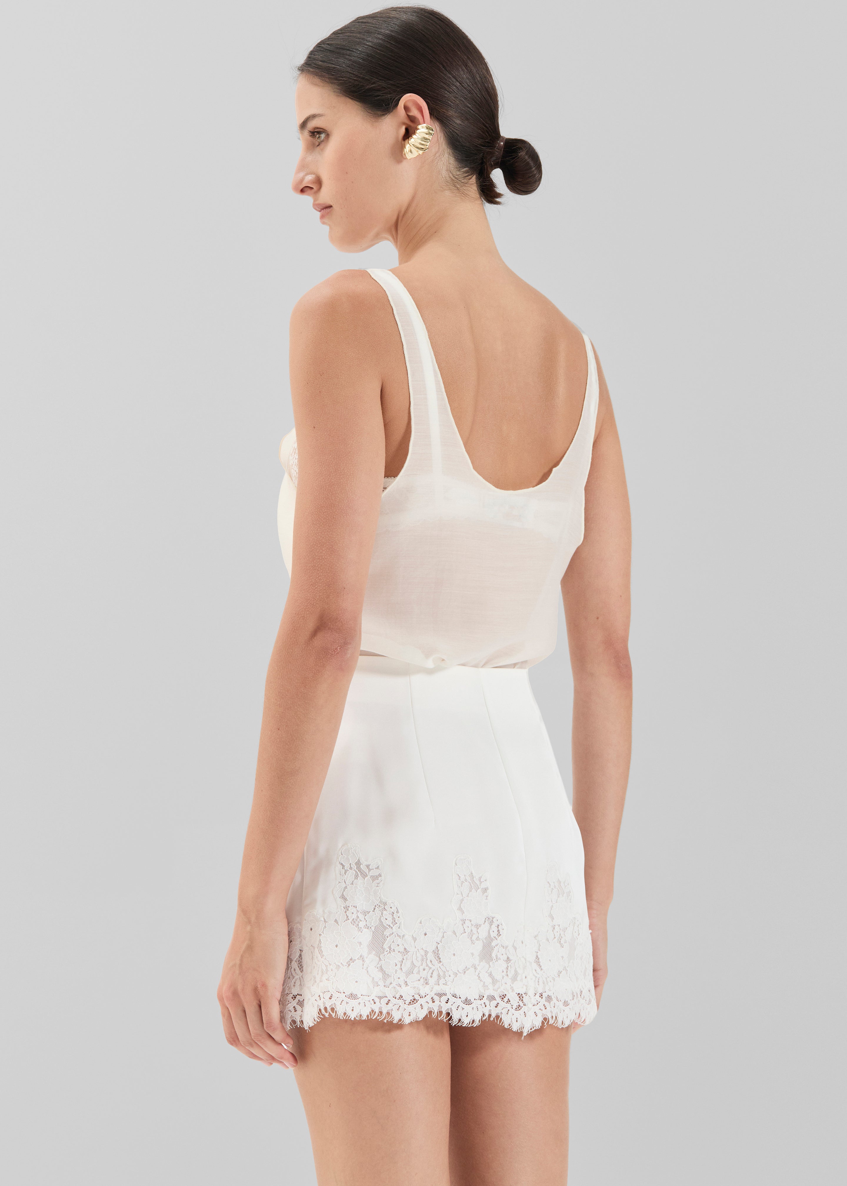 Solaqua Harper Skirt - Ivory - 6