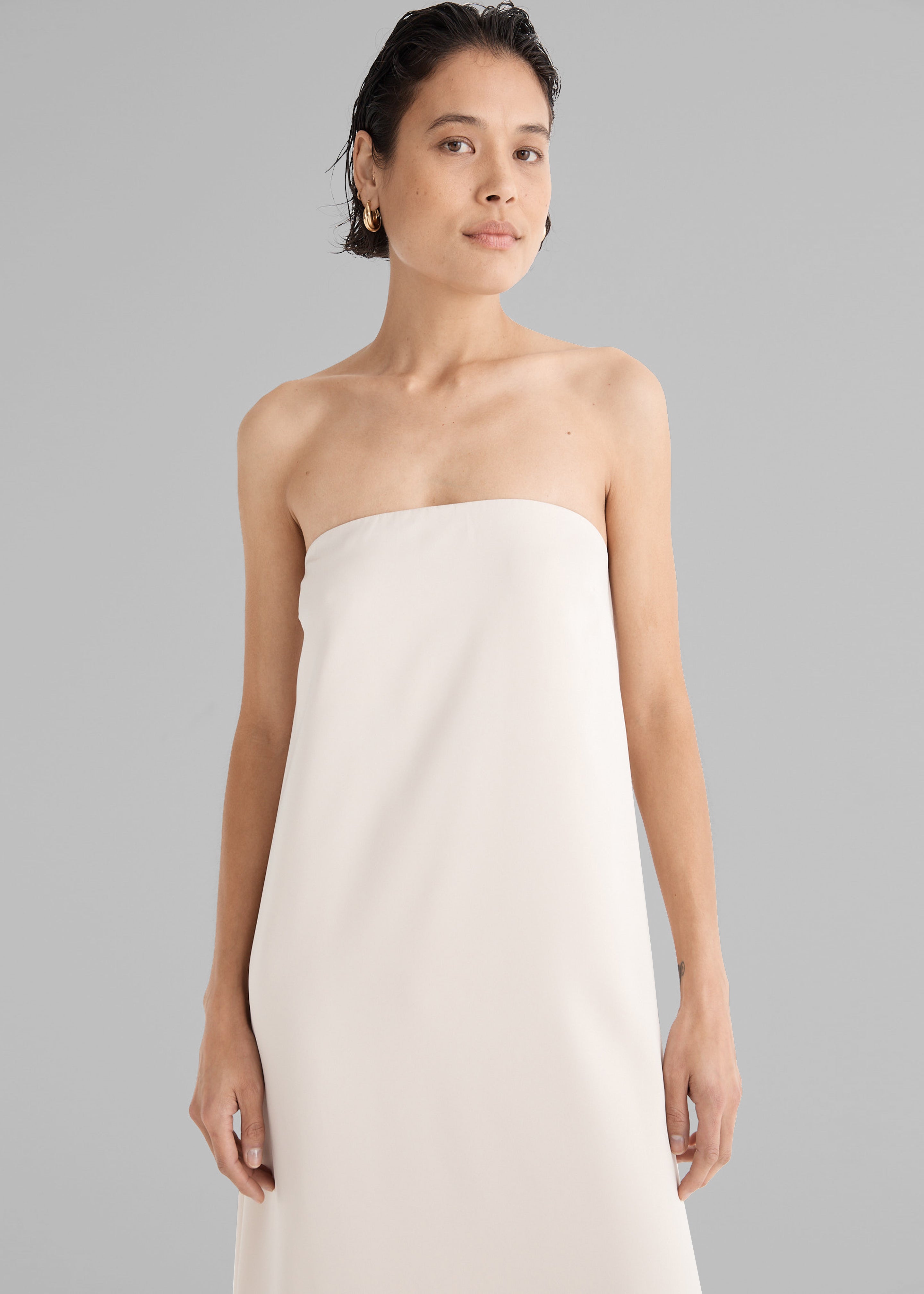 Solaqua The Fille Dress - Oyster - 2