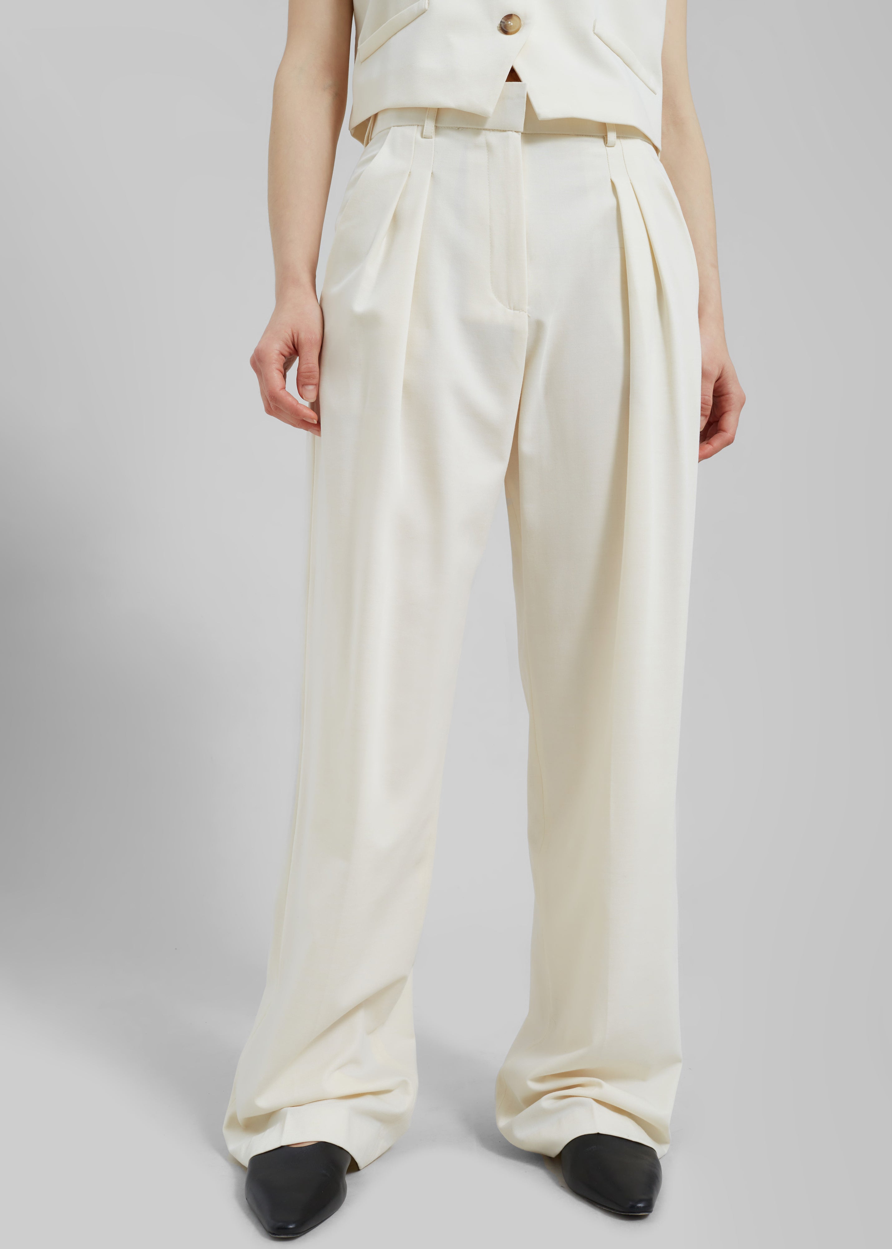 Solaqua The Leon Pants - Ivory - 5