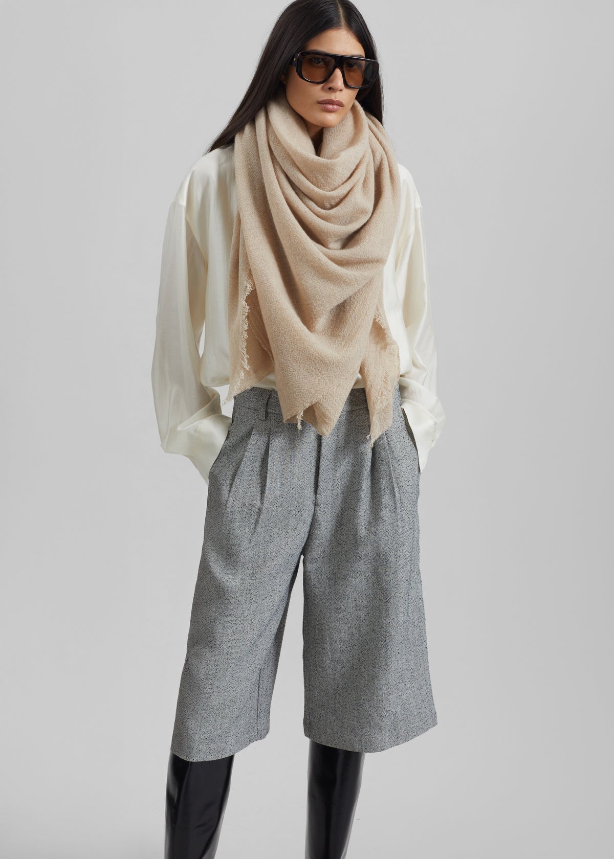 Solnak Scarf - Sand - 3