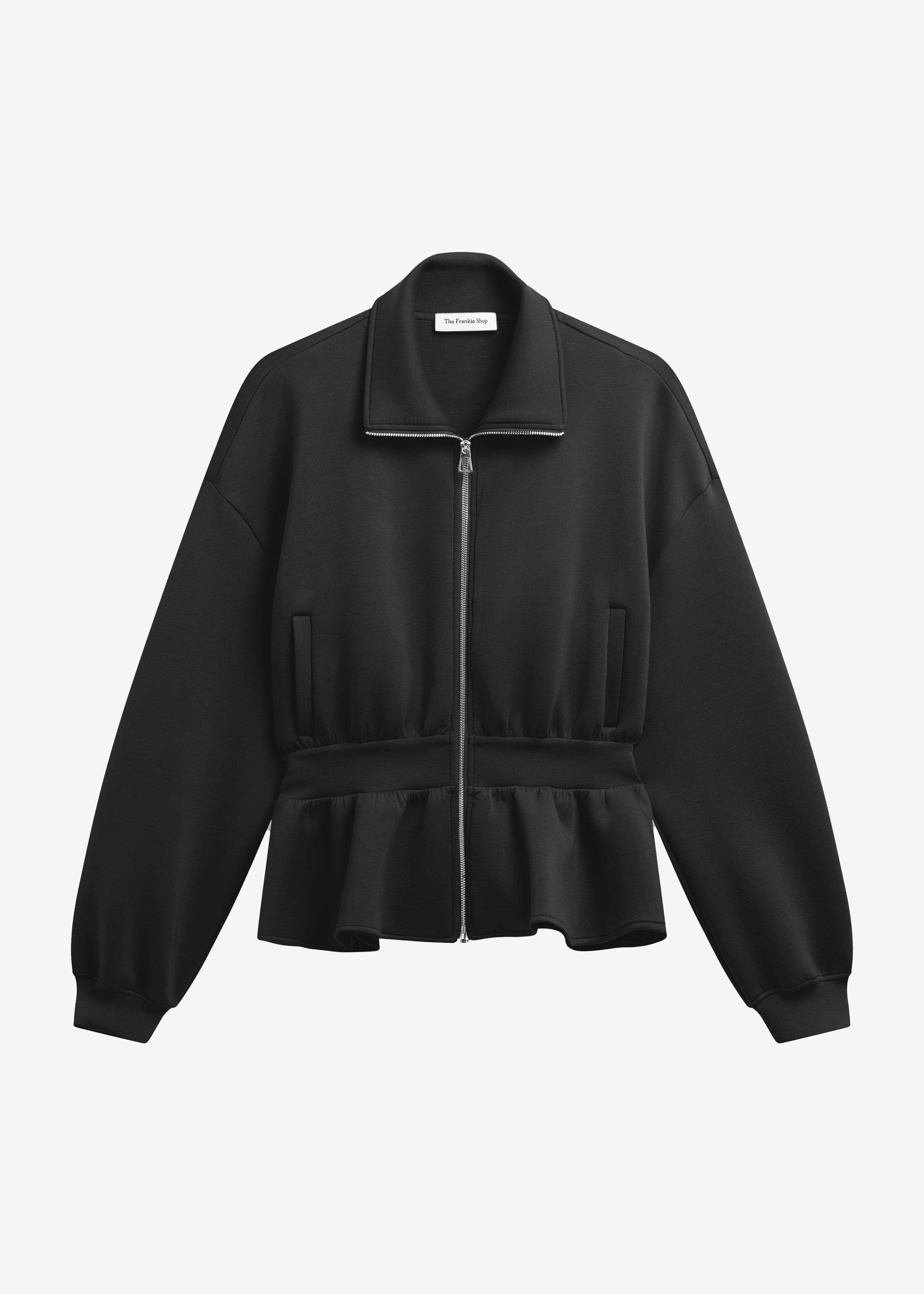 Sorelle Peplum Jacket - Black – The Frankie Shop