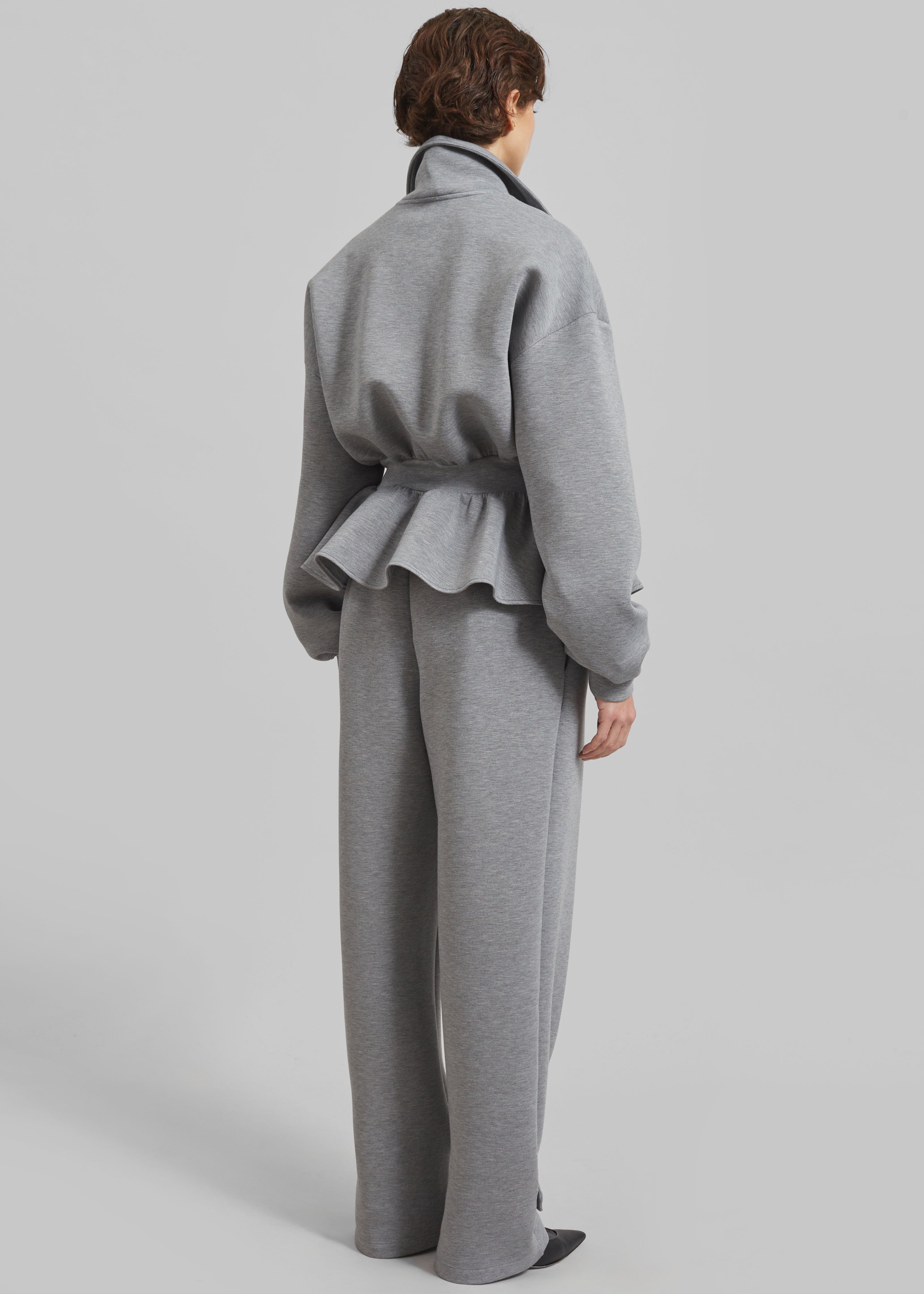 Sorelle Peplum Jacket - Grey - 6