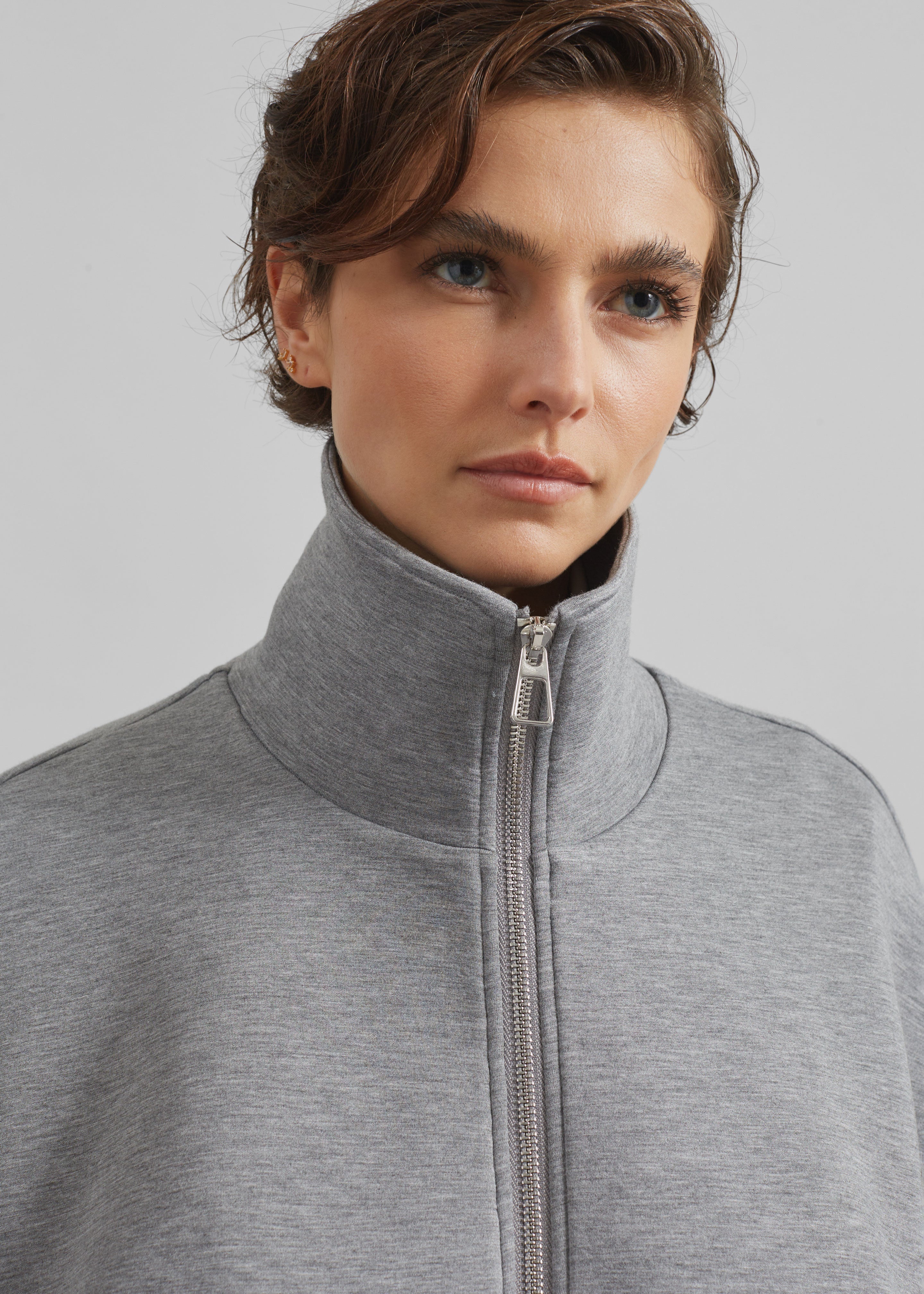 Sorelle Peplum Jacket - Grey - 4