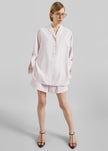 Sportmax Cocco Satin Overshirt - Pink