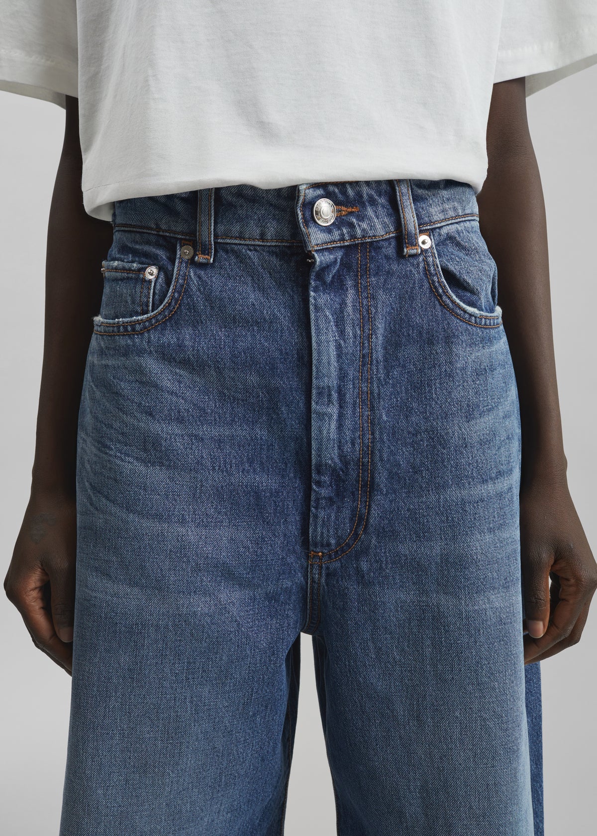 Sportmax Dangri Pants - Midnight Blue - 3