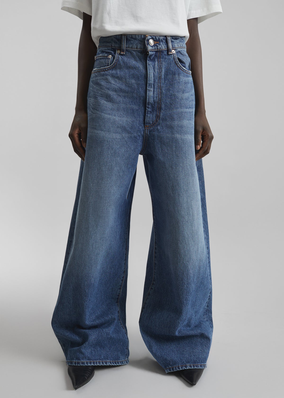 Sportmax Dangri Pants - Midnight Blue - 2