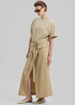 Sportmax Deserto Skirt - Beige