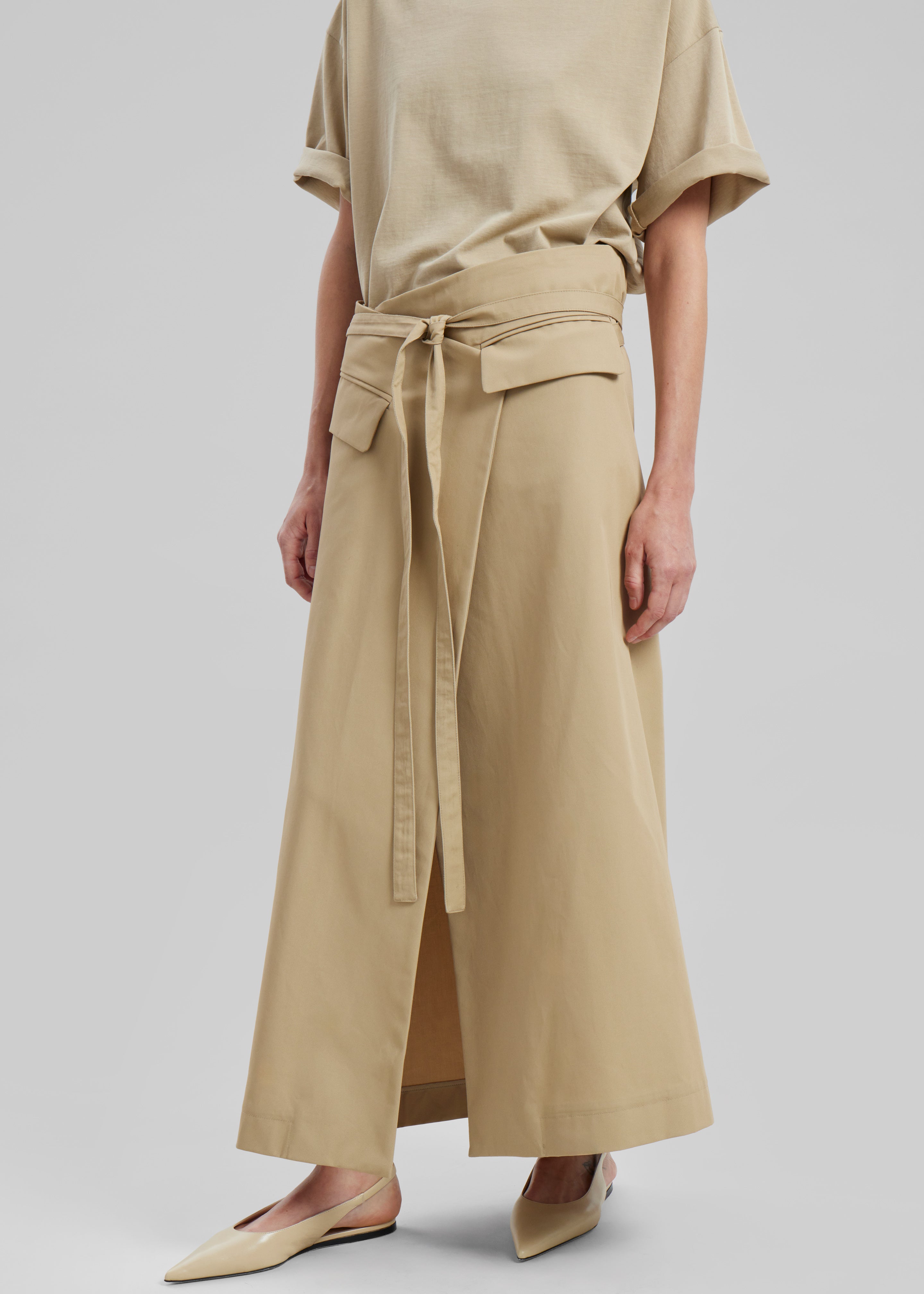 Sportmax Deserto Skirt - Beige - 2