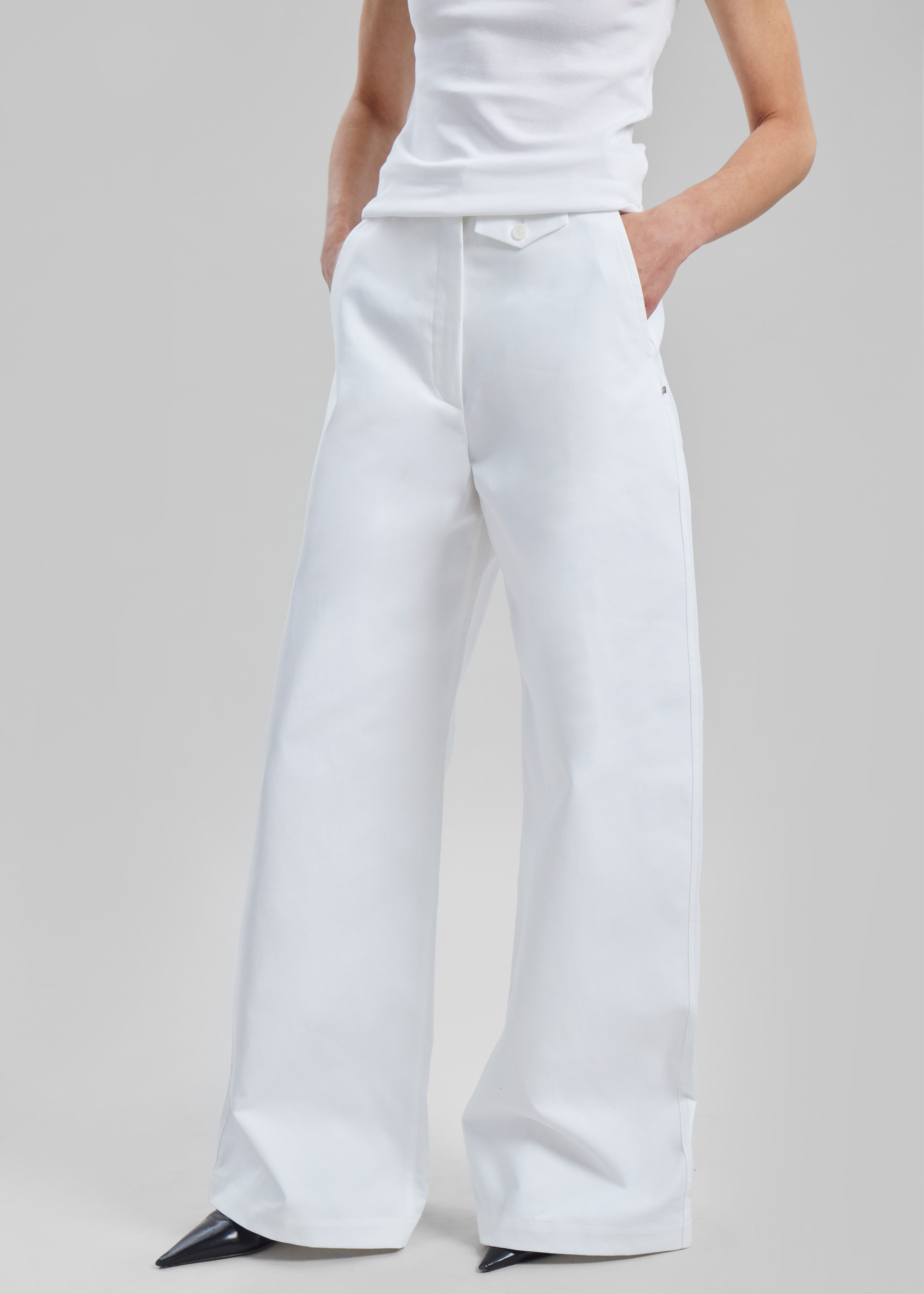 Pants SPORTMAX Woman color Ivory