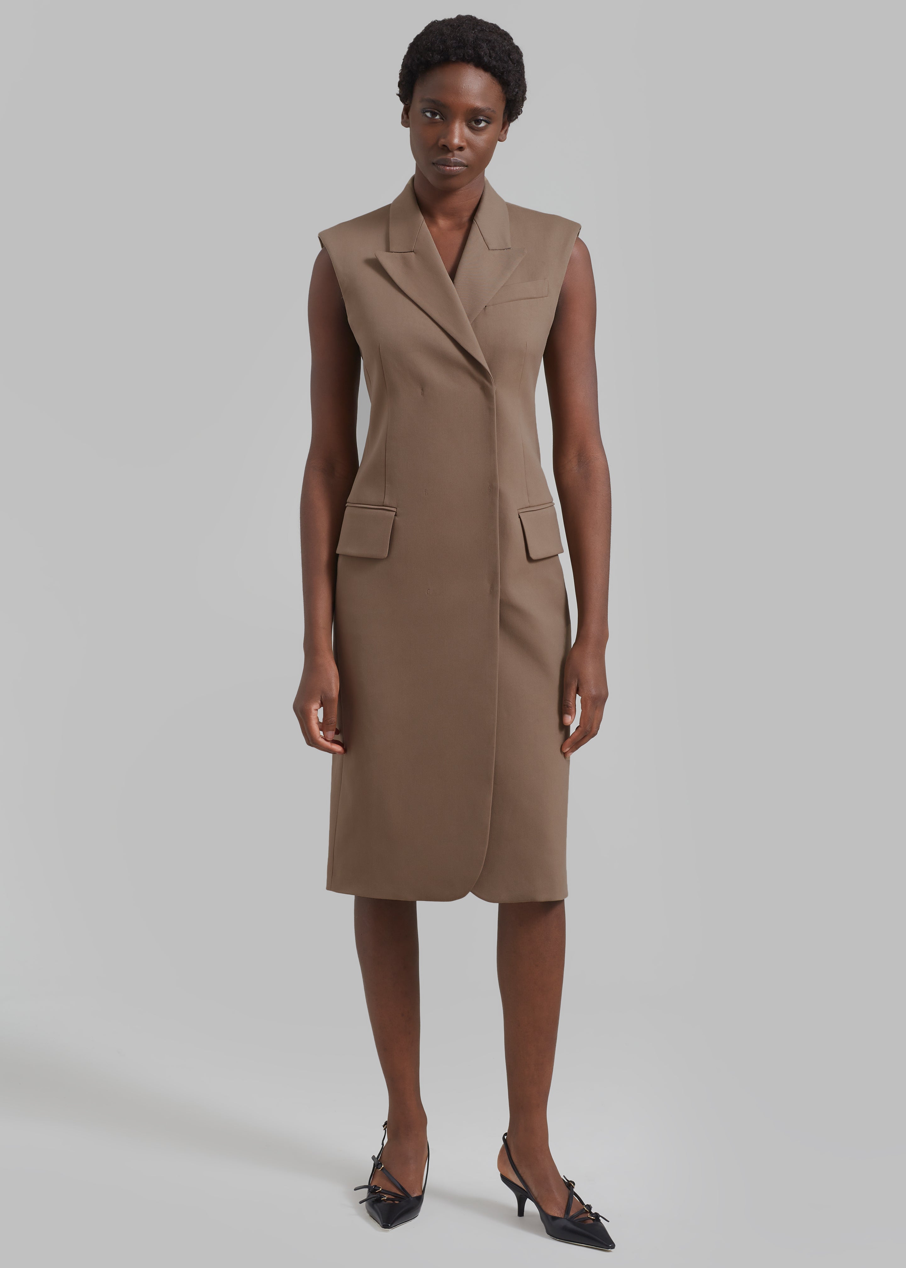 Sportmax Goloso Dress - Beige - 1