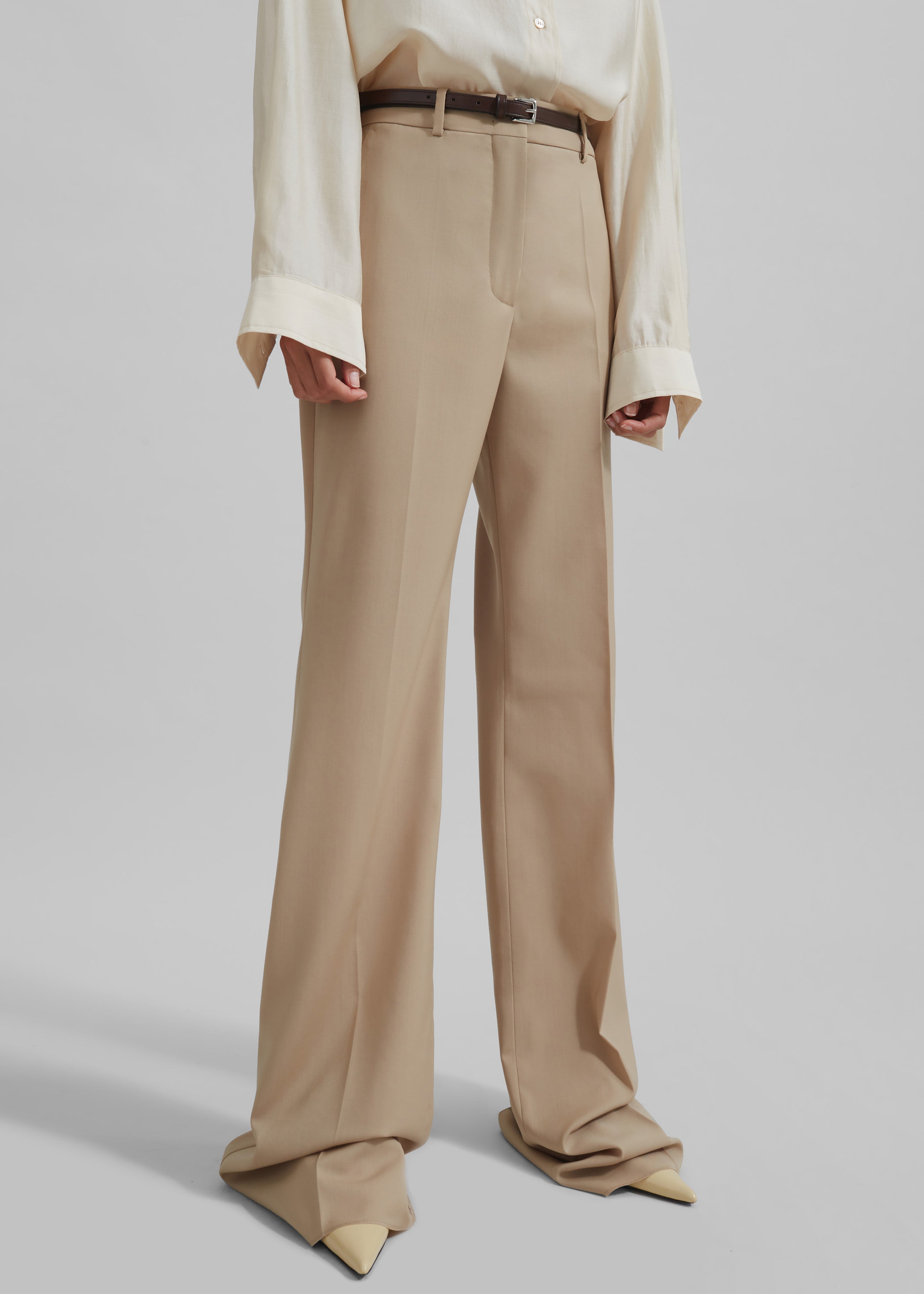 Sportmax Hangar Trousers - Beige - 4