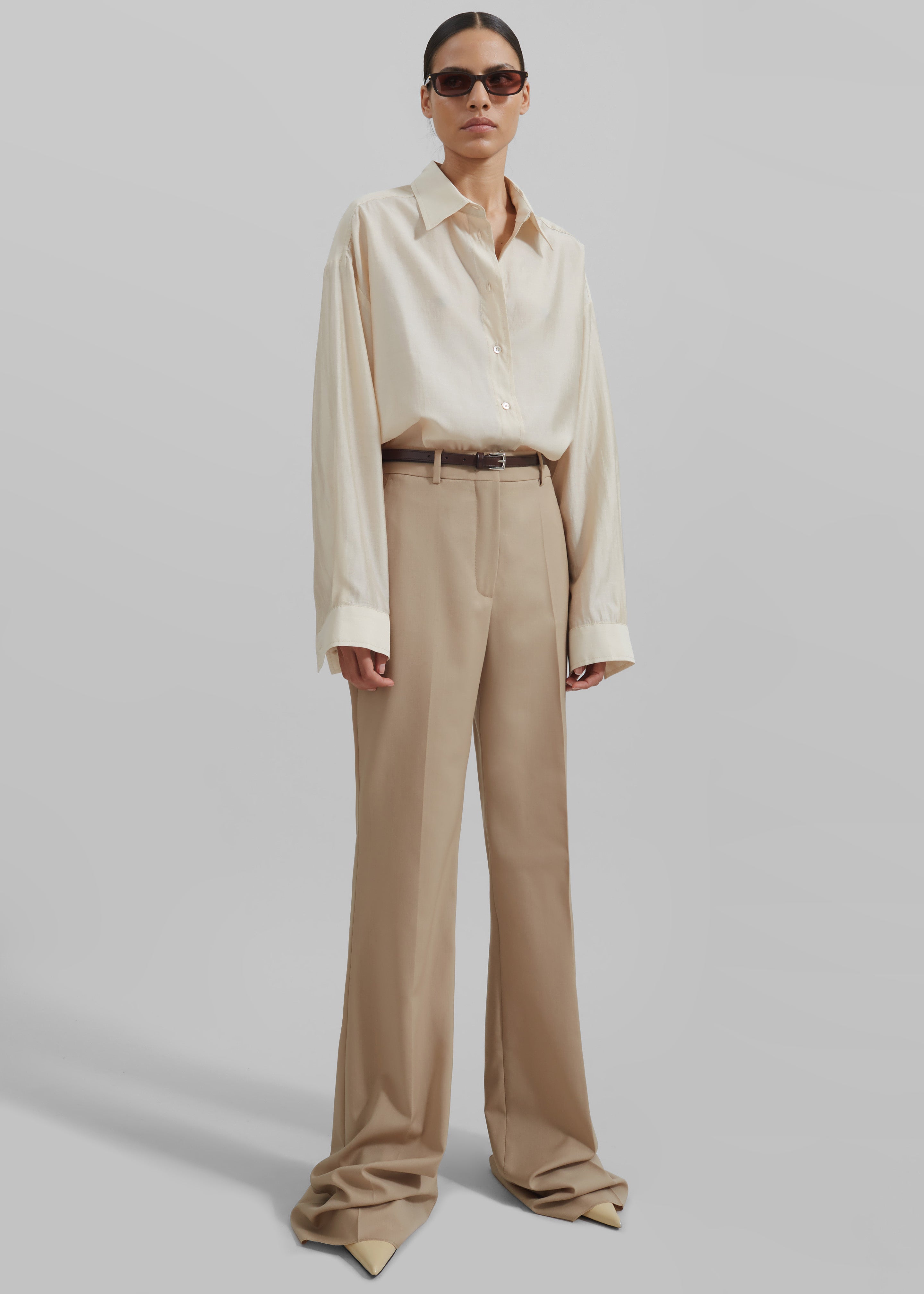 Sportmax Hangar Trousers - Beige - 1