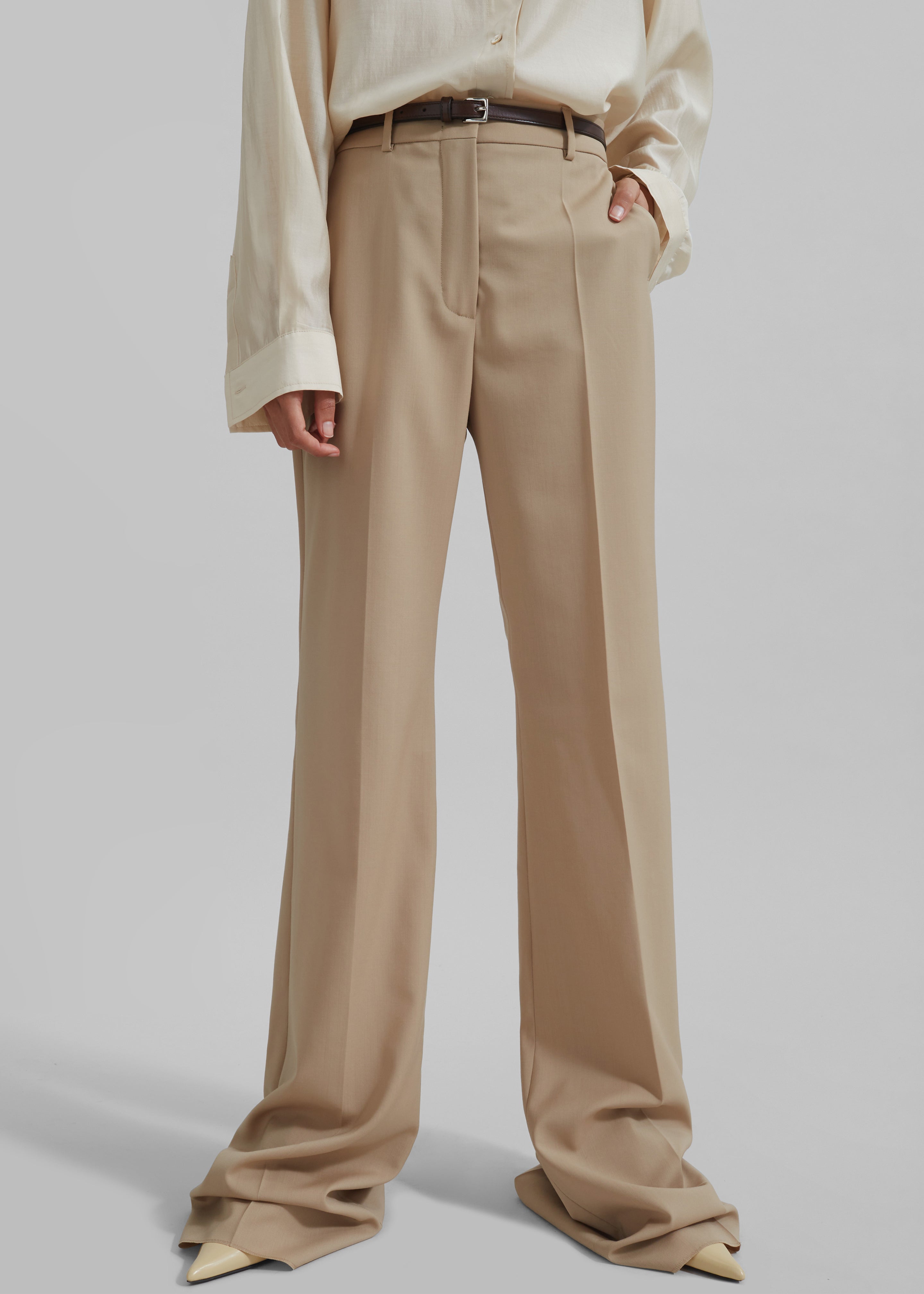 Sportmax Hangar Trousers - Beige - 2