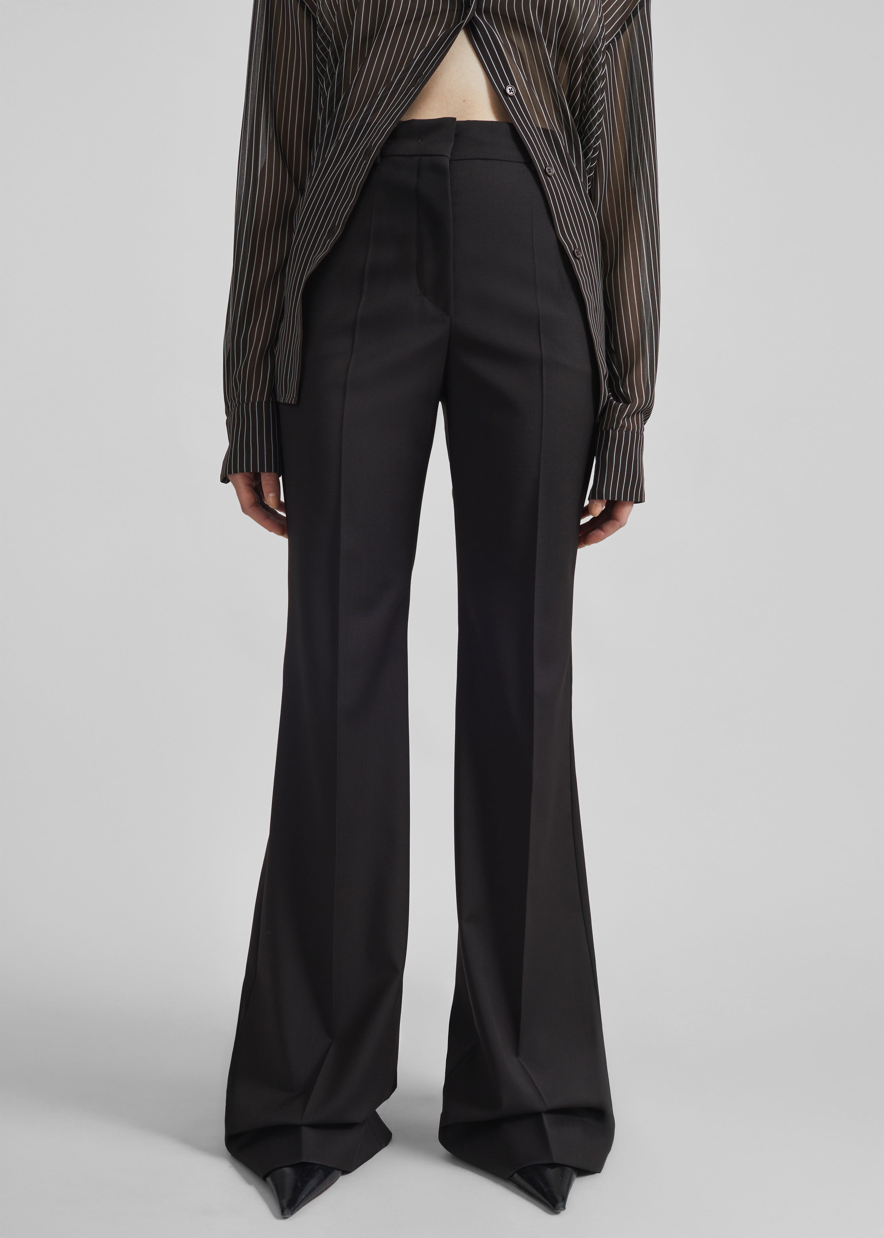 Sportmax Hangar Pants - Chocolate – The Frankie Shop