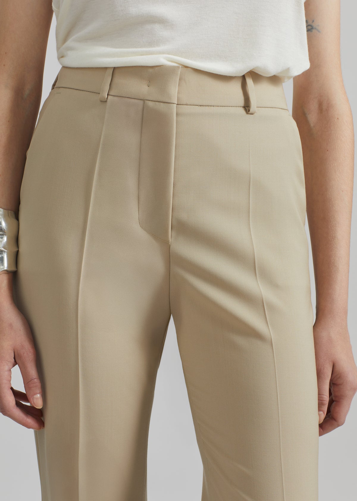 Sportmax Hangar Pants - Beige - 3