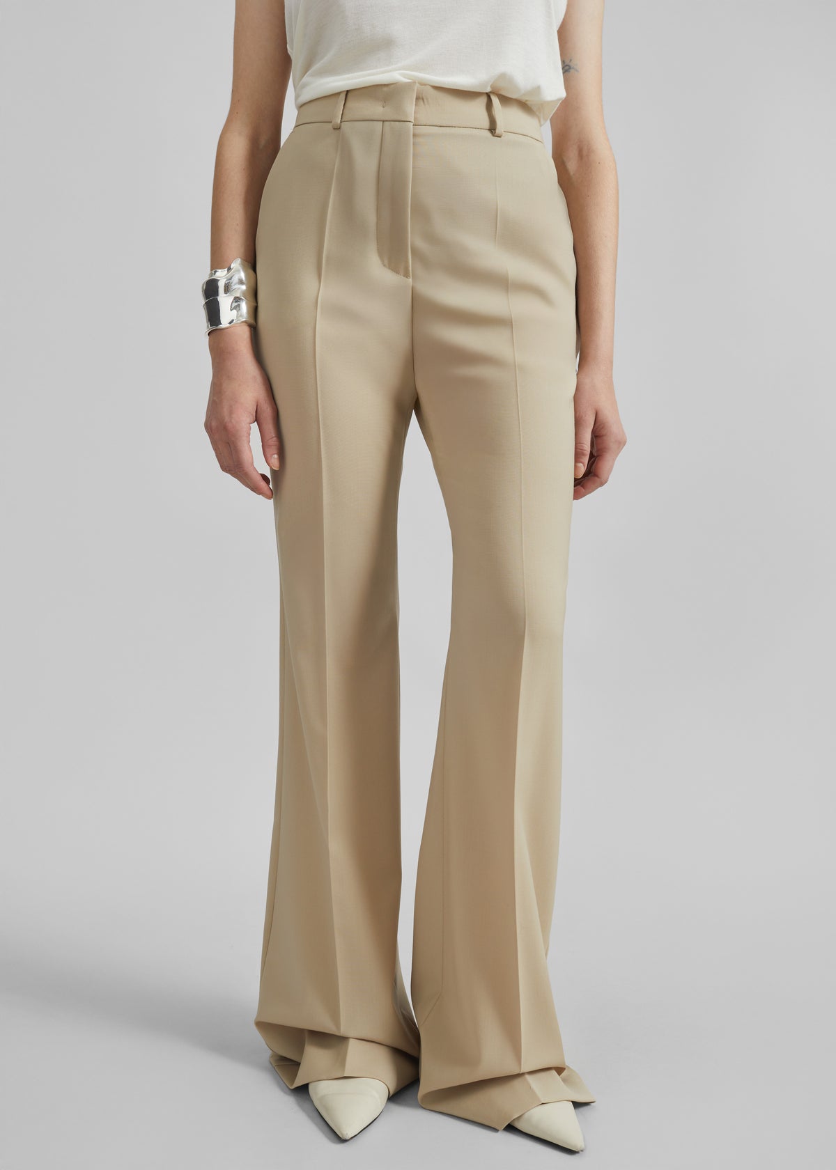 Sportmax Hangar Pants - Beige - 4
