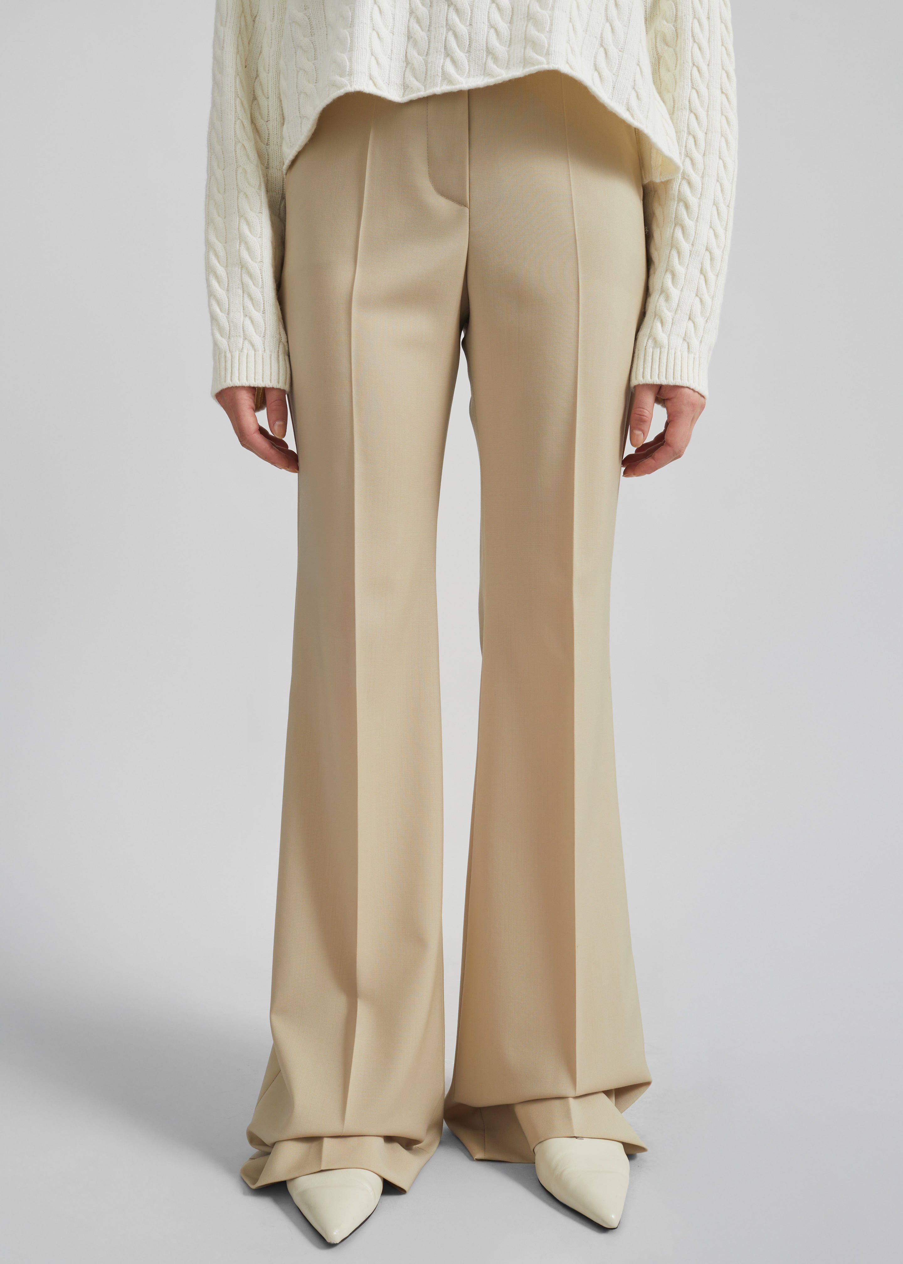 Sportmax Hangar Pants - Beige – The Frankie Shop