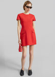 Sportmax Mito Hourglass Dress - Coral